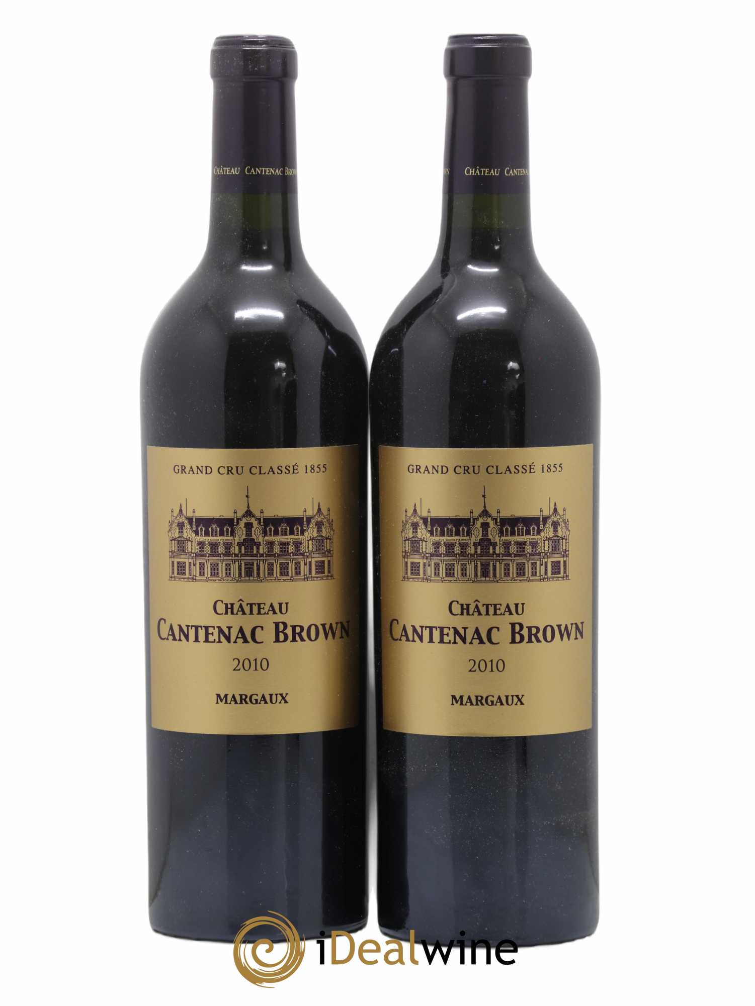 Château Cantenac Brown 3ème Grand Cru Classé 2010 - Lot de 2 bouteilles - 0