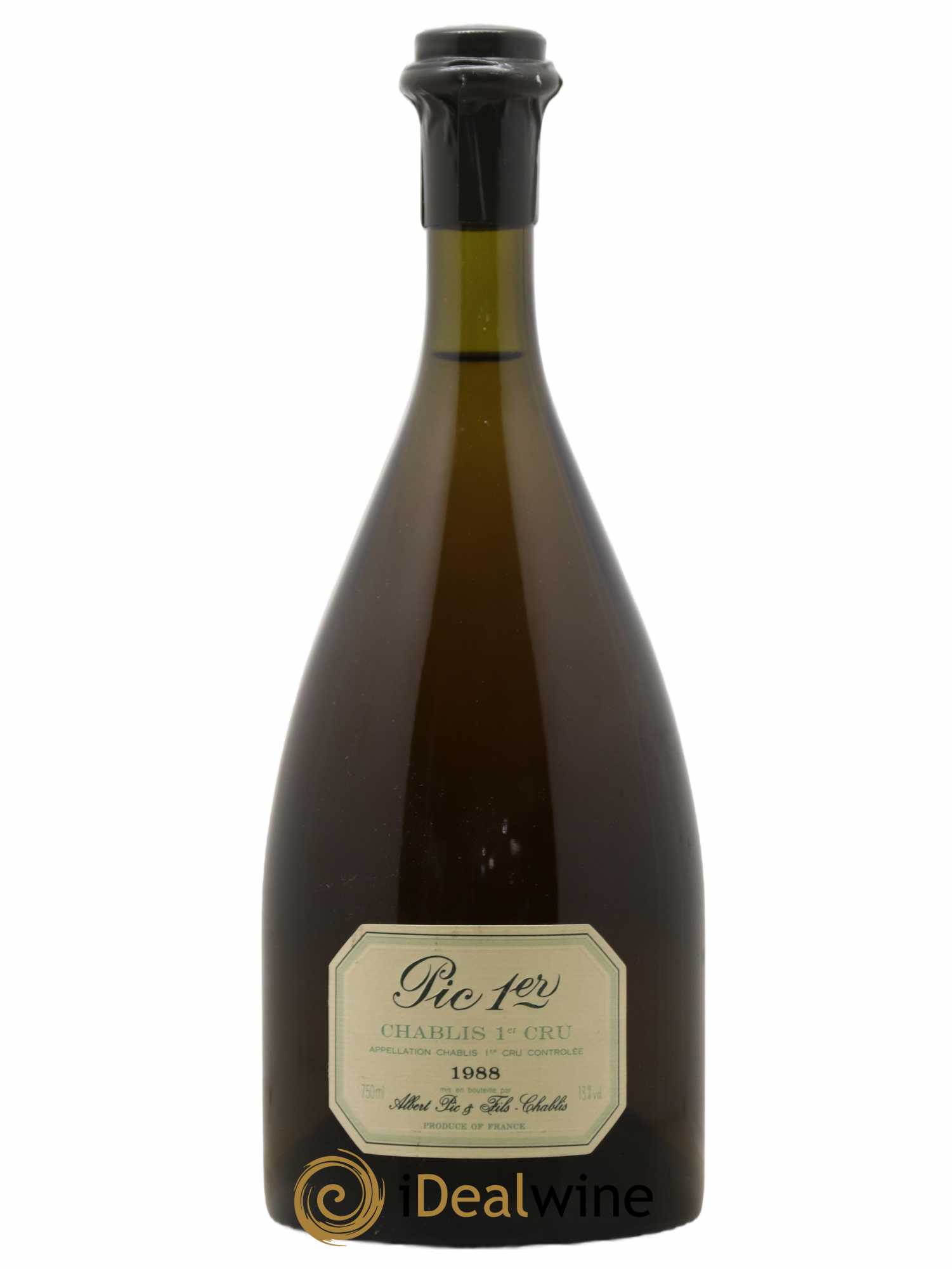 Chablis 1er Cru Albert Pic 1988 - Posten von 1 Flasche - 0