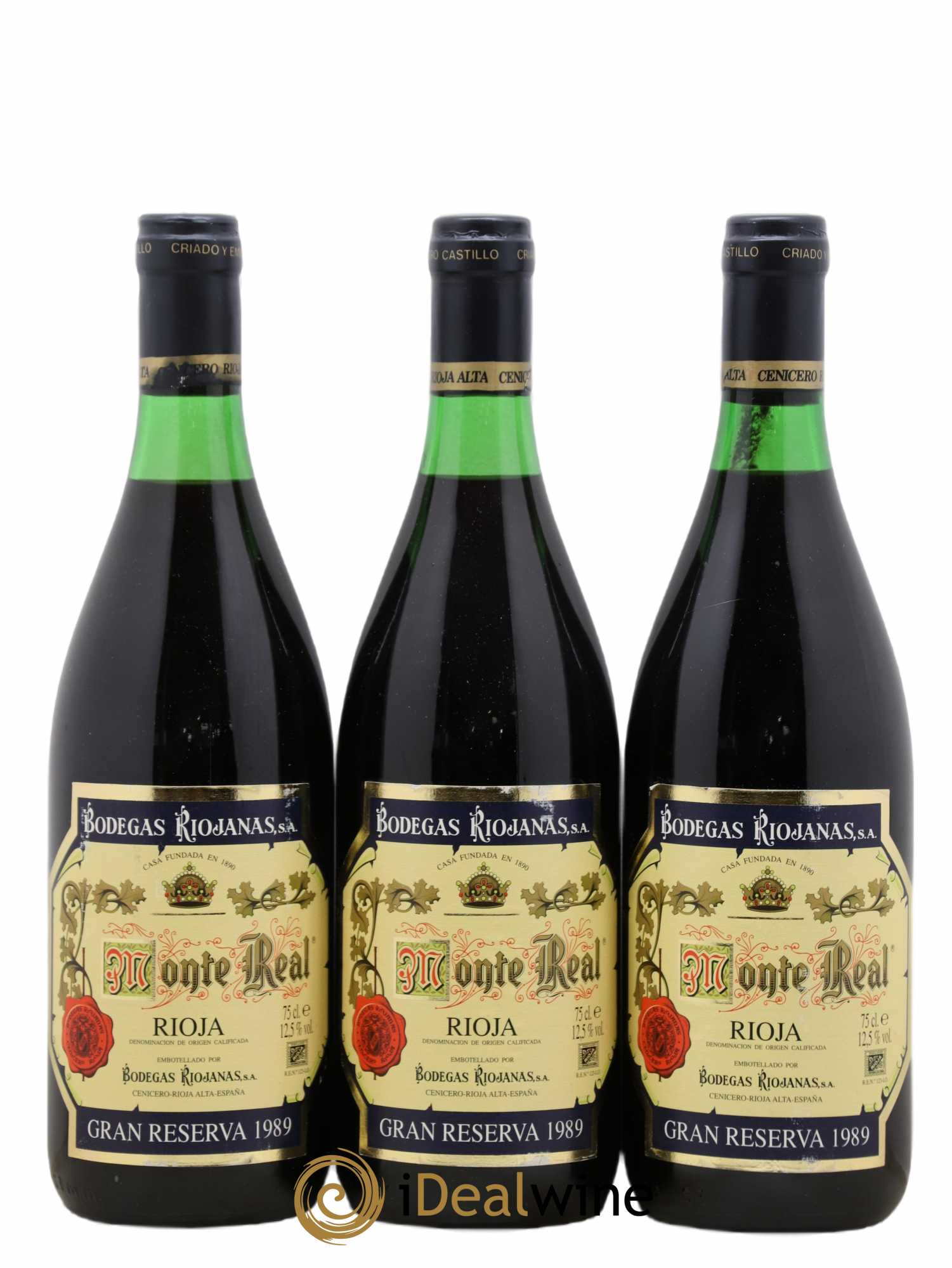 Rioja DOCA 1989 - Posten von 3 Flaschen - 0