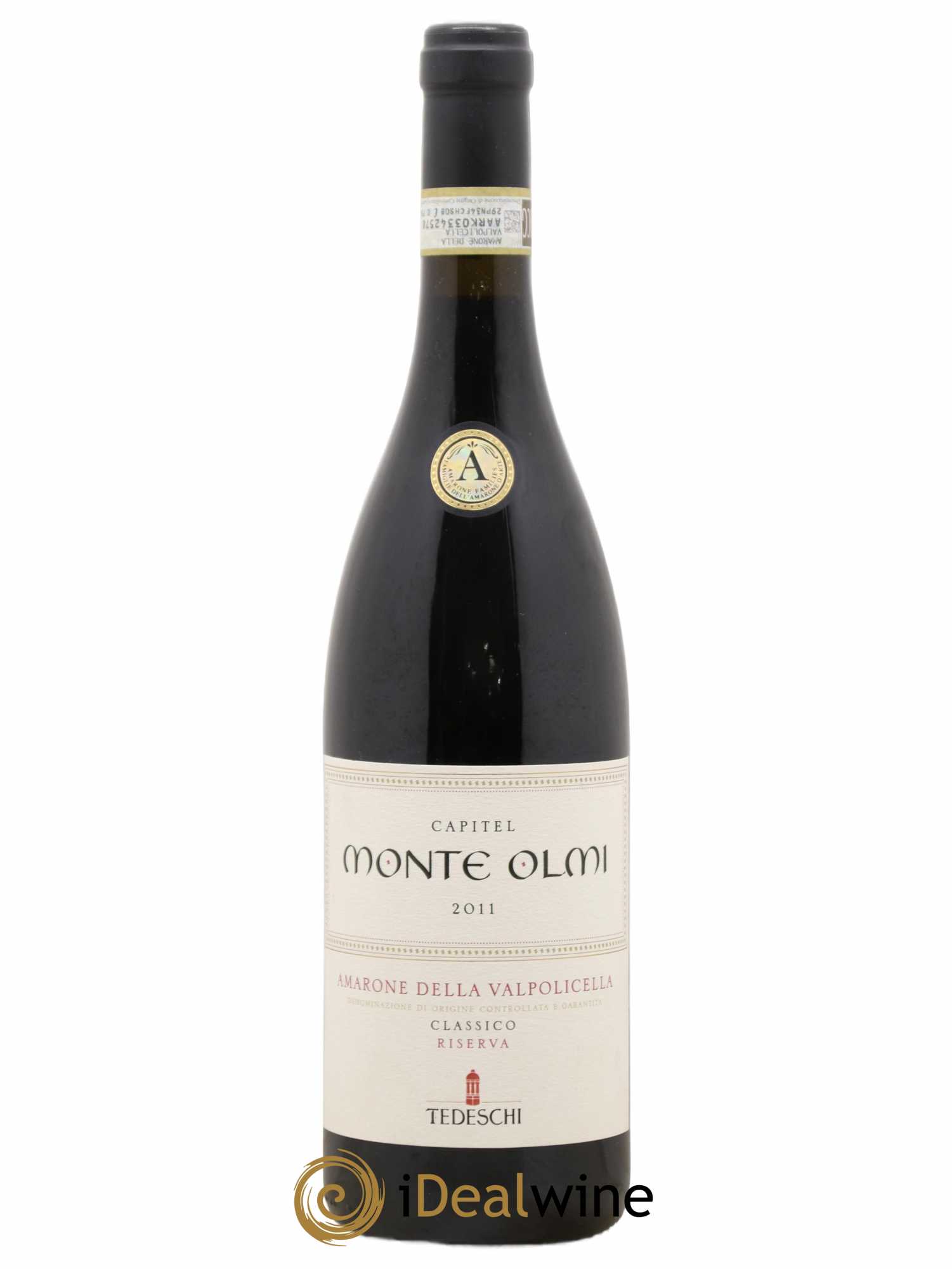 Amarone della Valpolicella DOC Classico Riserva Monte Olmi Capitel Tedeschi 2011 - Lot de 1 bouteille - 0