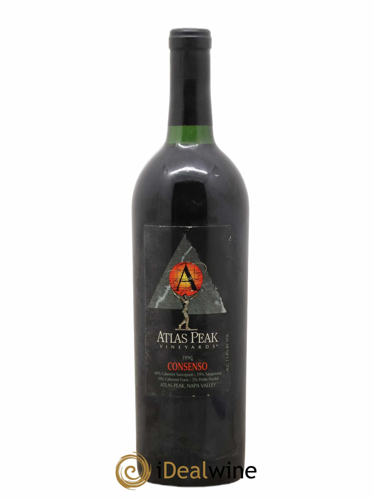 USA Napa Valley Atlas Peak Consenso 1990 - Posten von 1 Flasche - 0