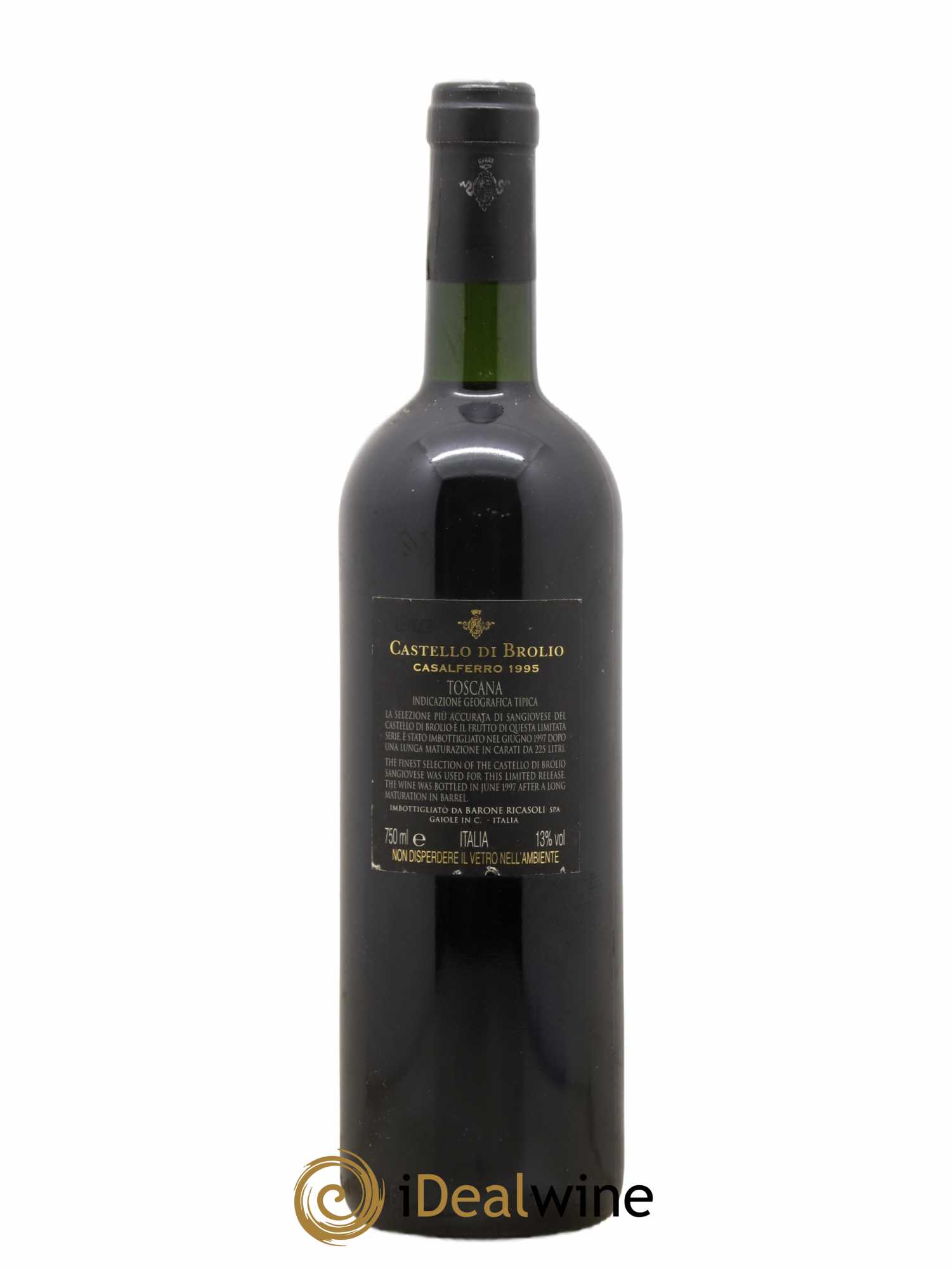 Toscana IGT Casalferro Ricasoli 1995 - Lot de 1 bouteille - 1