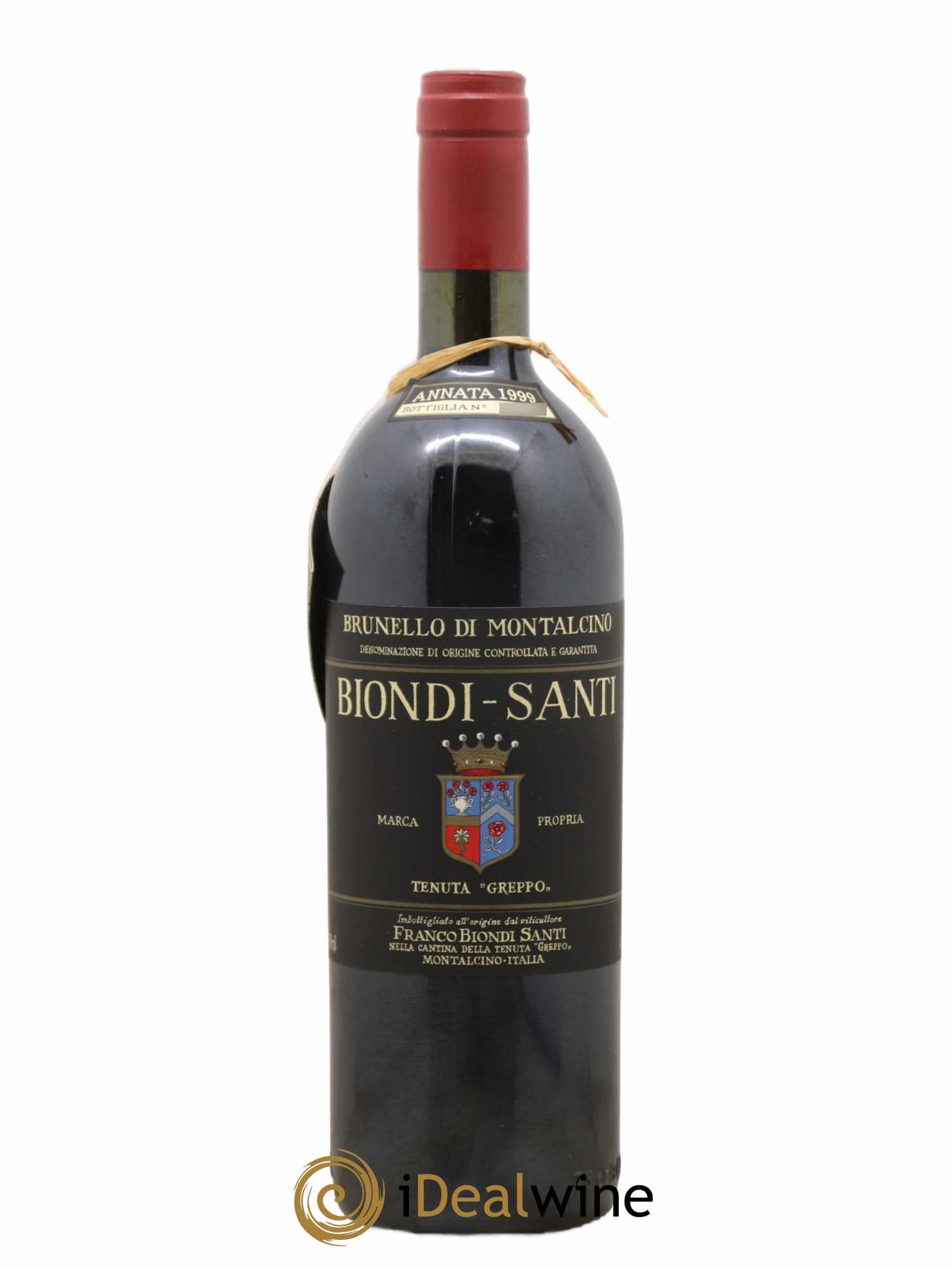 Brunello di Montalcino DOCG Biondi-Santi Tenuta Greppo 1999 - Lot de 1 bouteille - 0