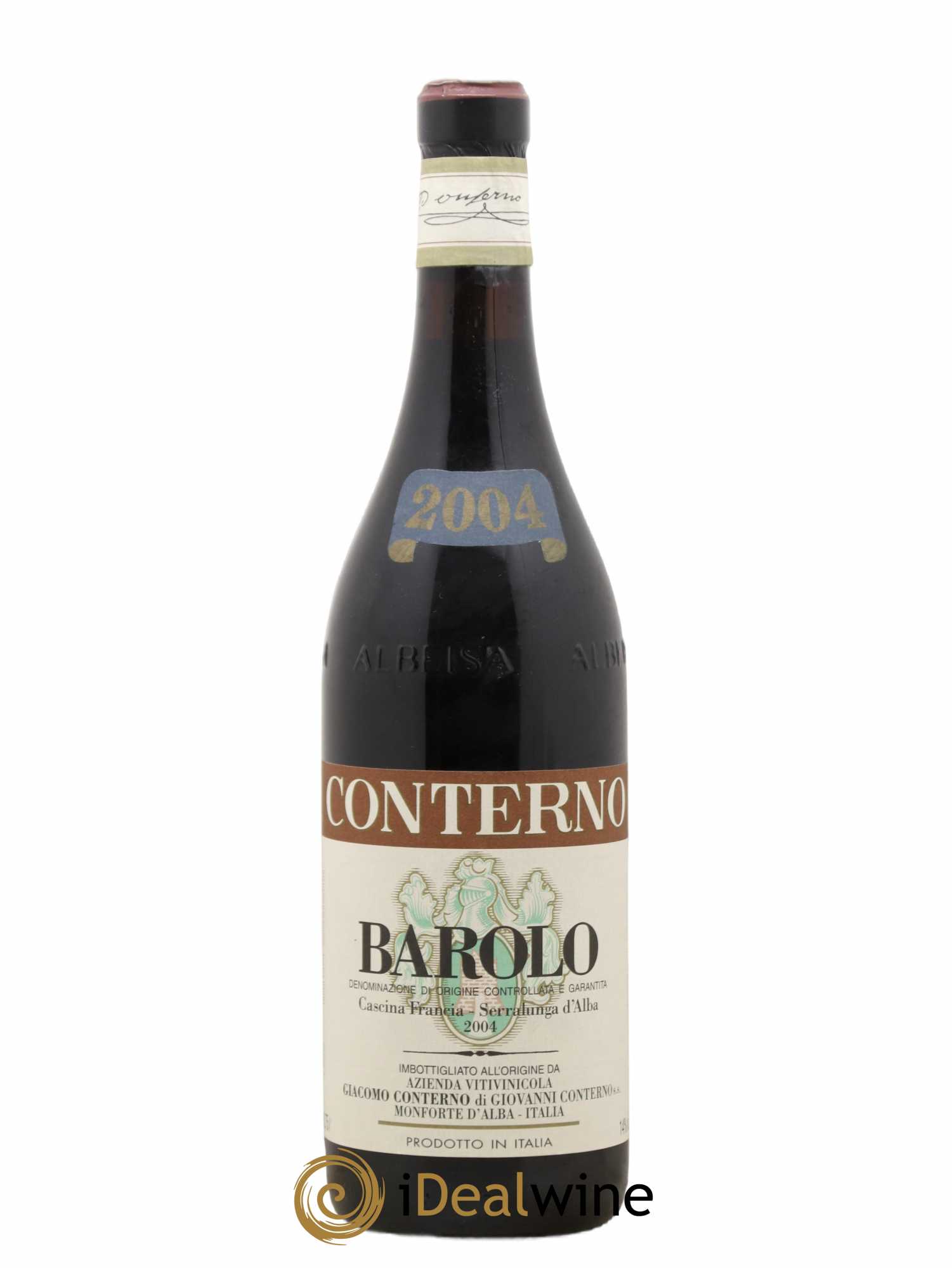Barolo DOCG Cascina Francia Giacomo Conterno 2004 - Lot de 1 bouteille - 0