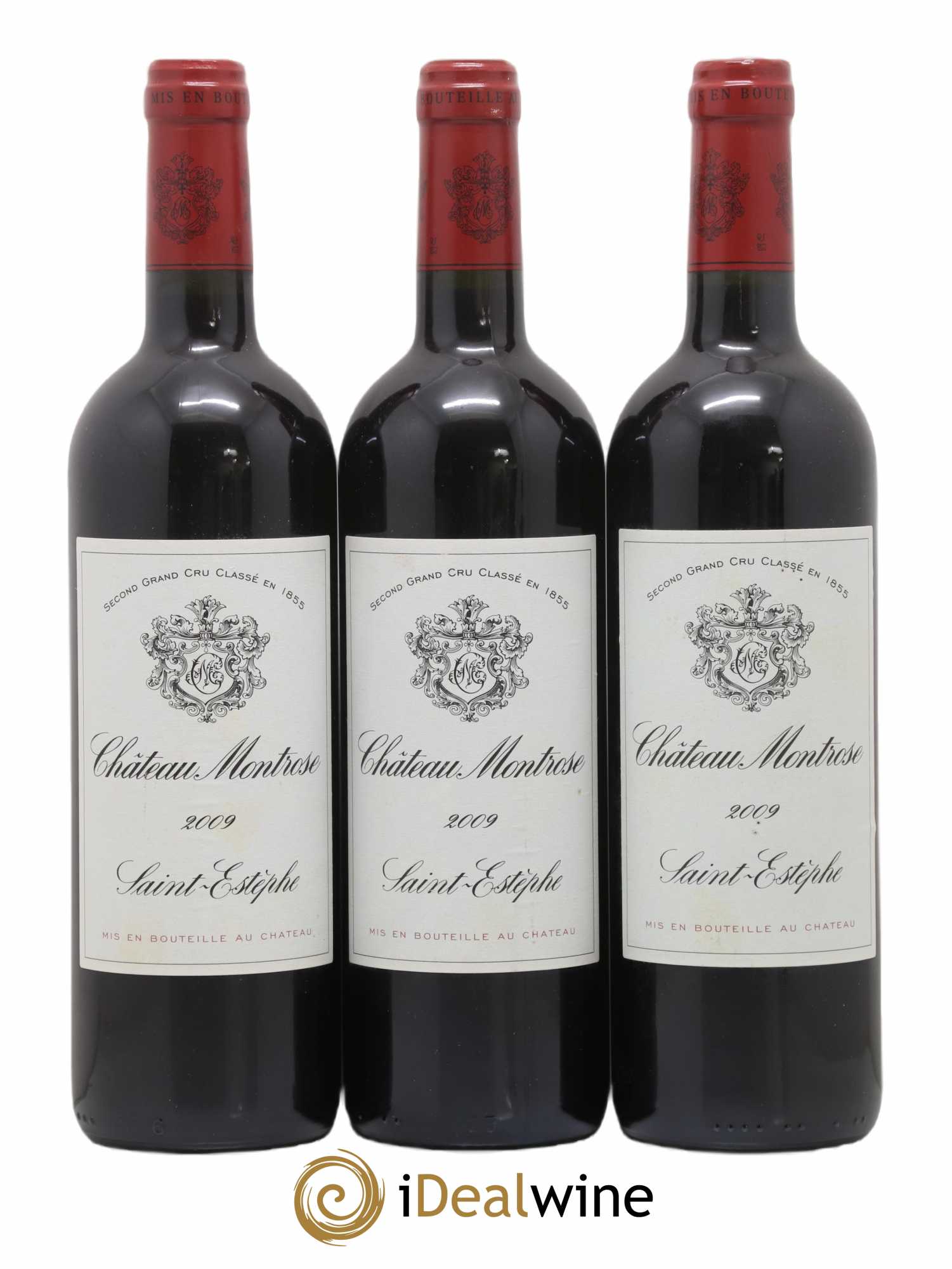 Château Montrose 2ème Grand Cru Classé 2009 - Lot de 3 bouteilles - 0