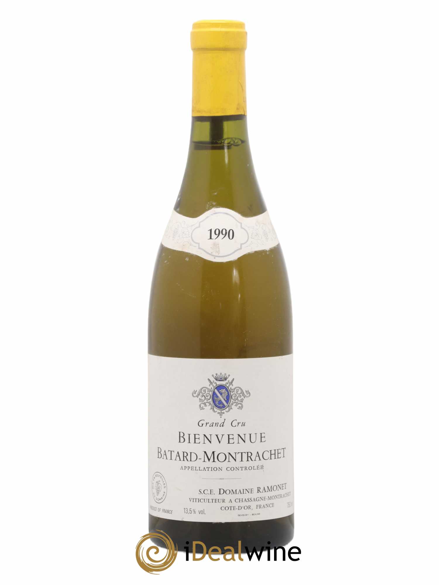 Bienvenues-Bâtard-Montrachet Grand Cru Ramonet (Domaine) 1990 - Lot de 1 bouteille - 0