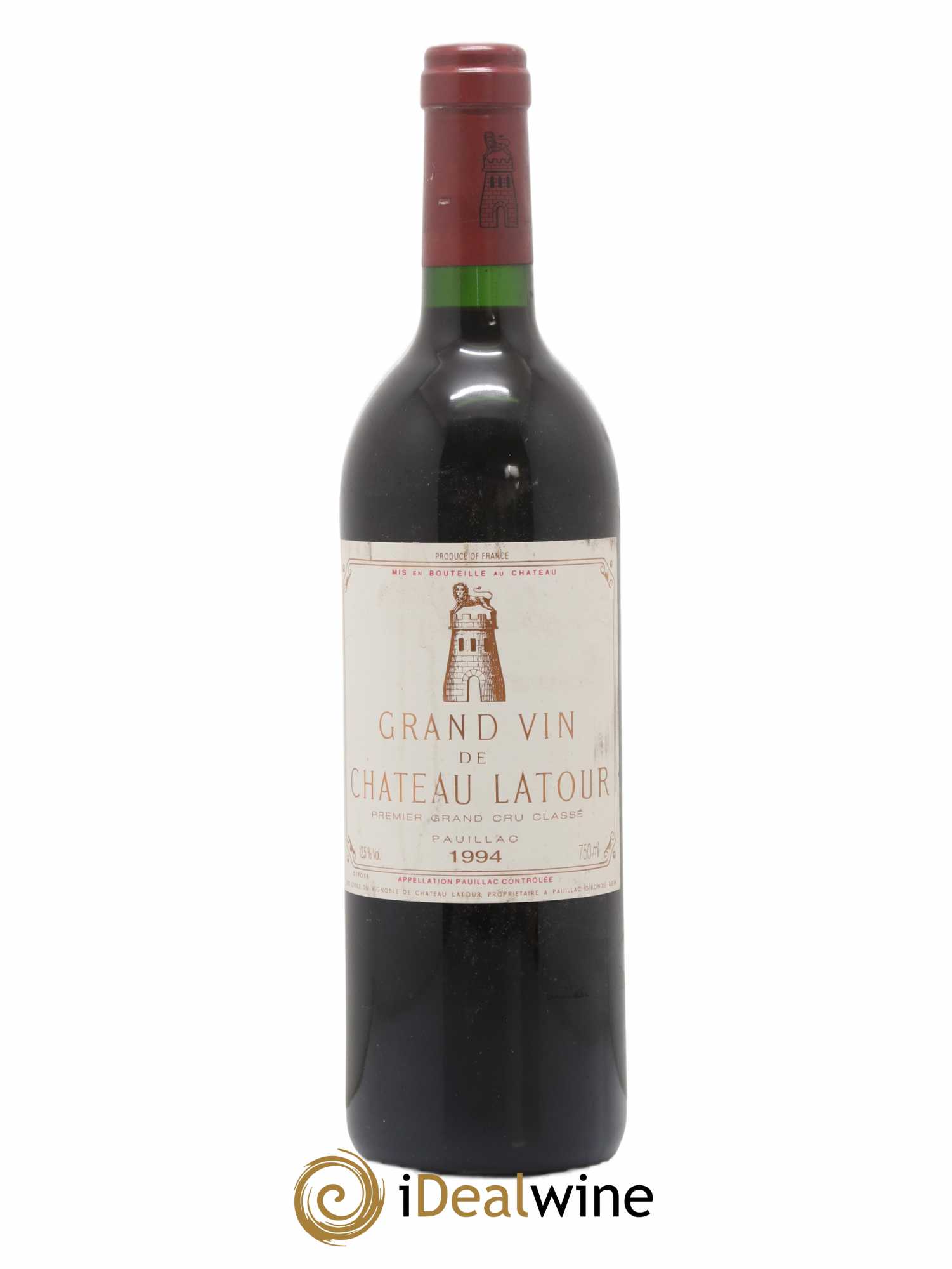 Château Latour 1er Grand Cru Classé 1994 - Lot de 1 bouteille - 0