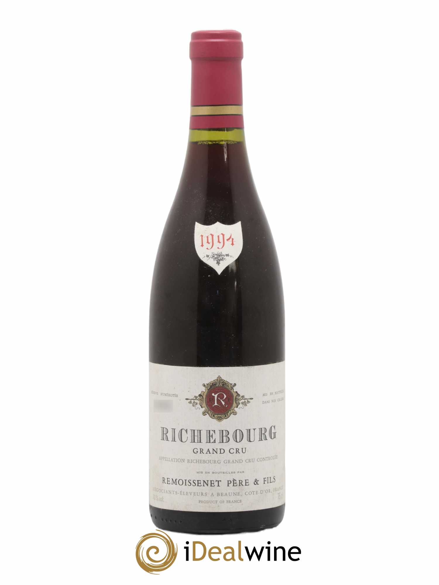 Richebourg Grand Cru Remoissenet Père et Fils 1994 - Lot de 1 bouteille - 0