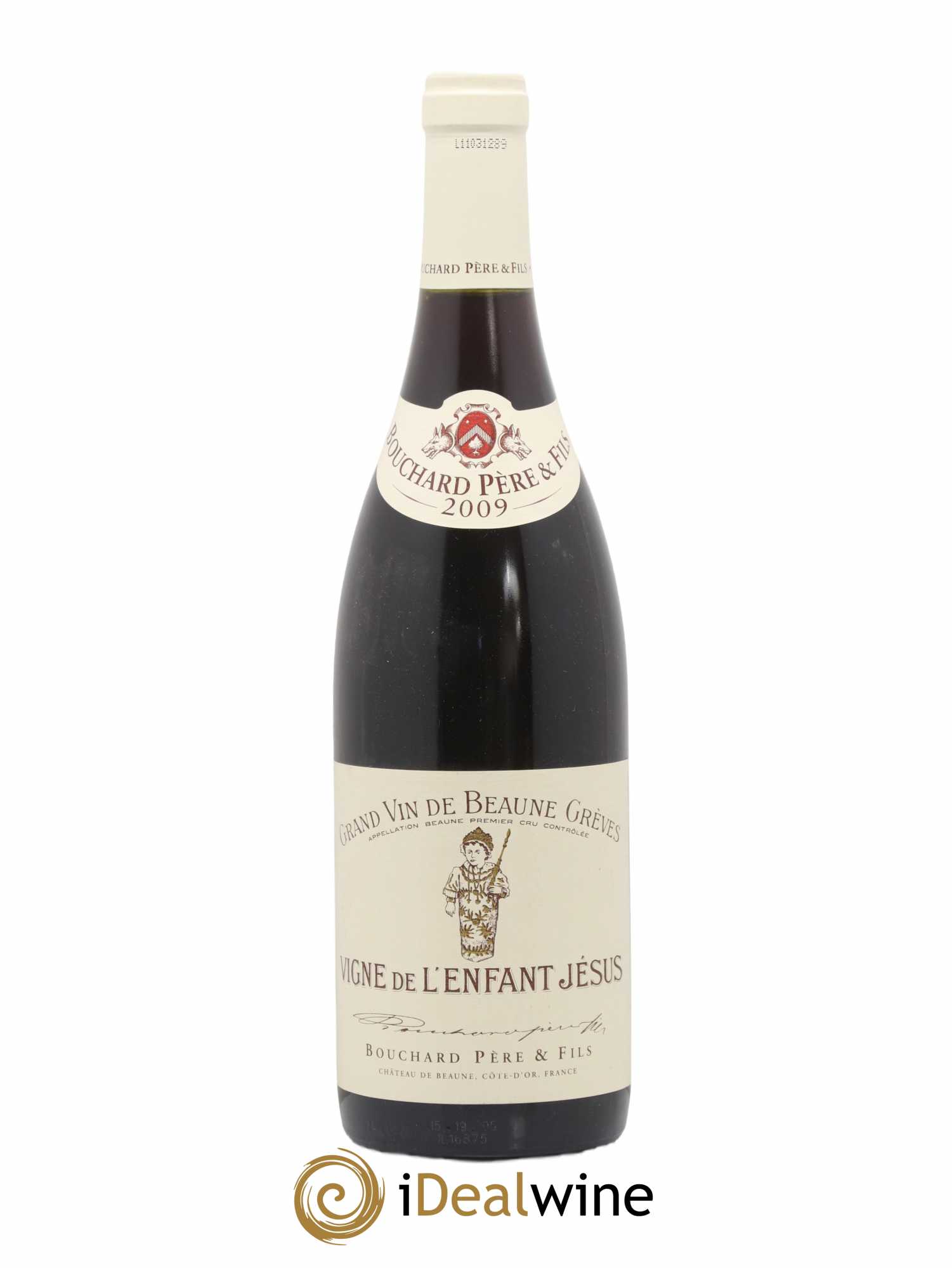 Beaune 1er Cru Grèves - Vigne de l'Enfant Jésus Bouchard Père & Fils 2009 - Lot de 1 bouteille - 0