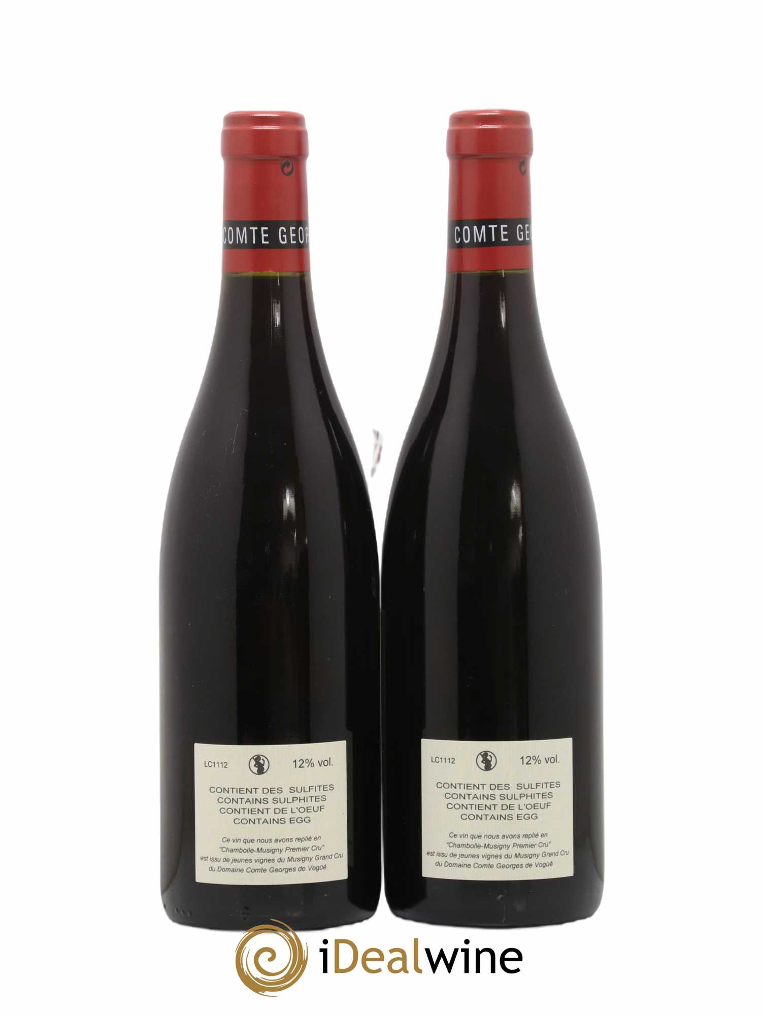Chambolle-Musigny 1er Cru Comte Georges de Vogüé 2011 - Lot de 2 bouteilles - 1