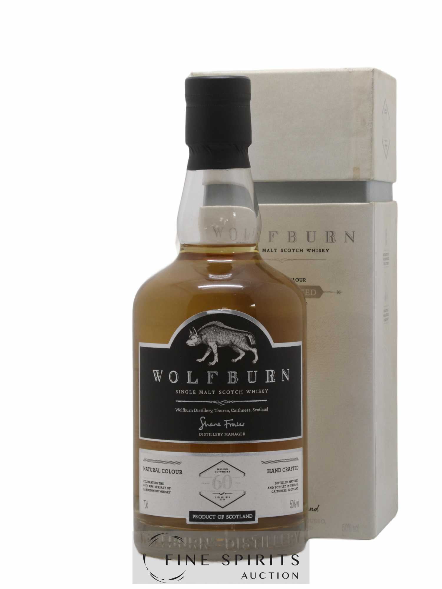 Wolfburn Of. bottled 2016 LMDW 60th Anniversary - Lot de 1 bouteille - 0