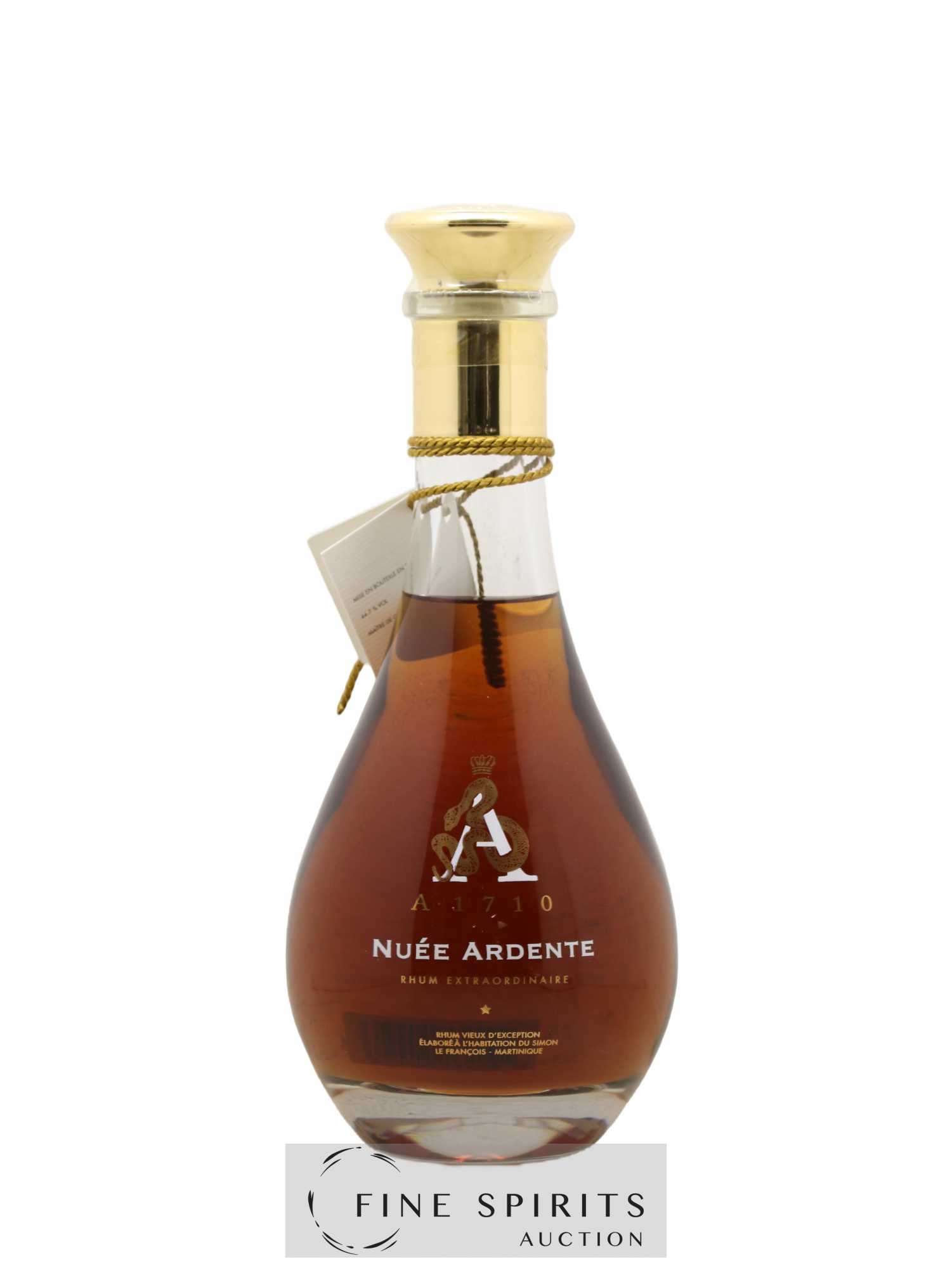 A1710 Of. Nuée Ardente One of 700 Rhum Extraordinaire - Lot de 1 bouteille - 1