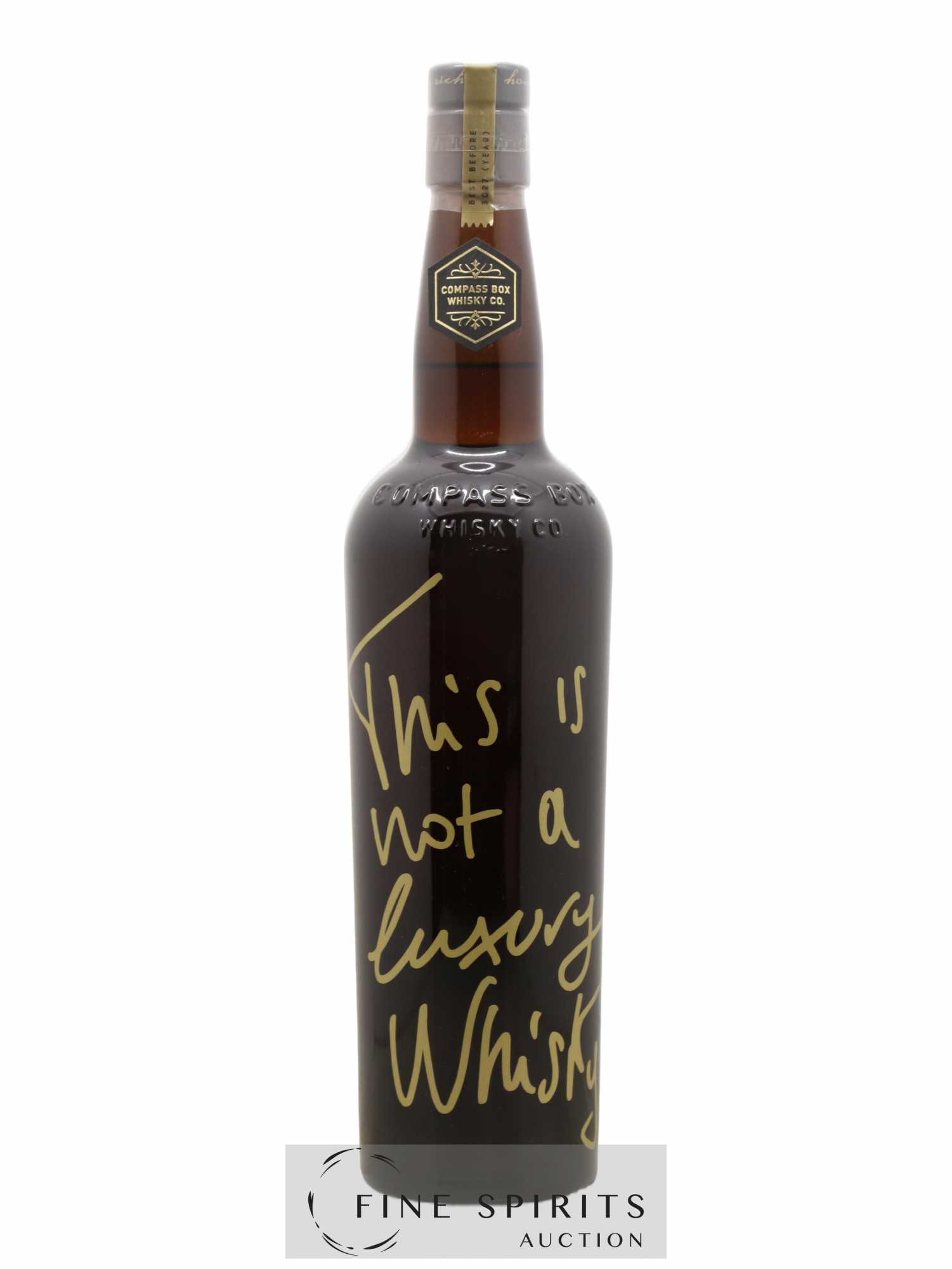 Luxury Compass Box bottled 2015 Limited Release of 4 992 bottles - Lot de 1 bouteille - 1