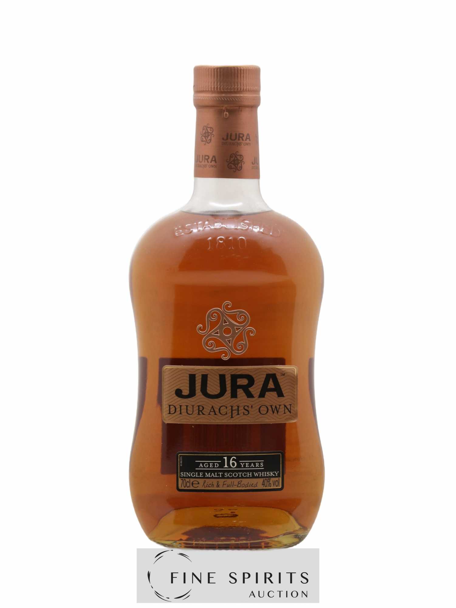 Jura 16 years Of. Diurachs'Own - Posten von 1 Flasche - 1