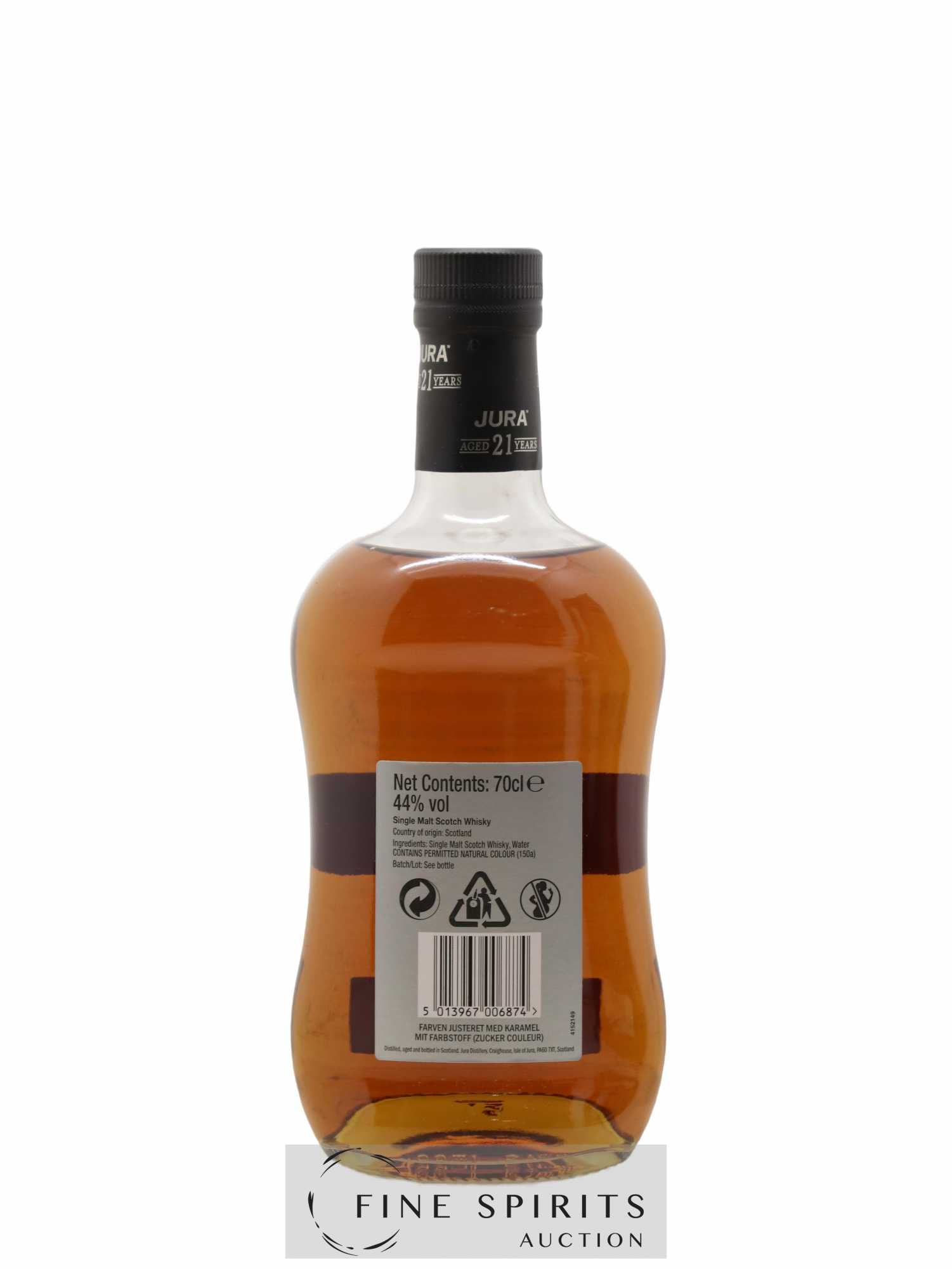 Jura 21 years Of. - Lot de 1 bouteille - 2