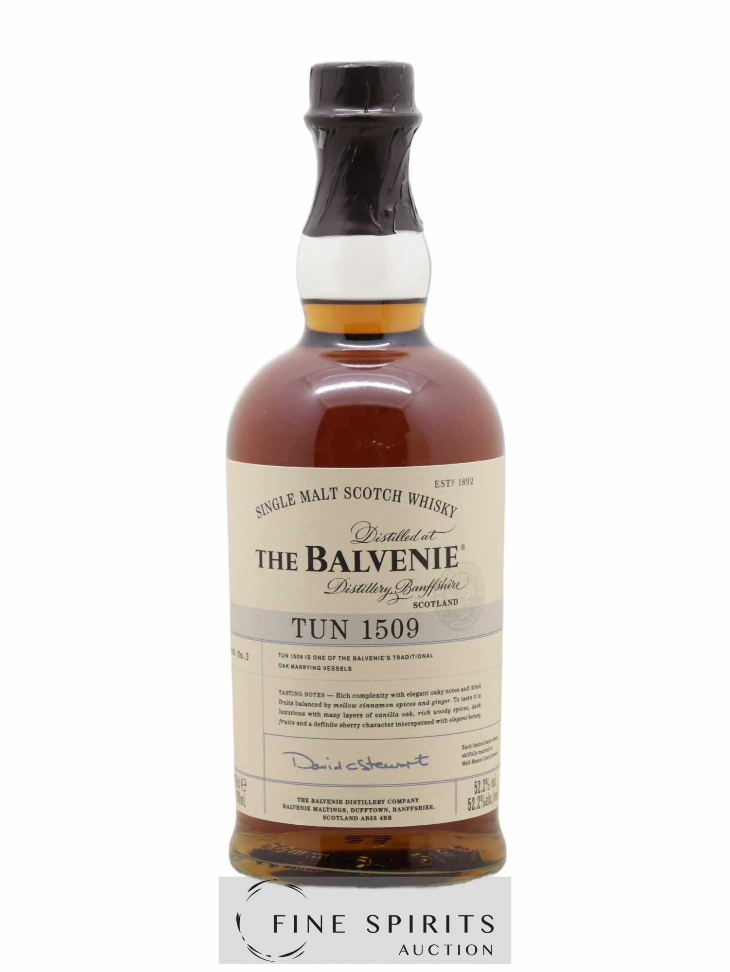 Balvenie (The) Of. Tun 1509 Batch 3 - Lot de 1 bouteille - 1