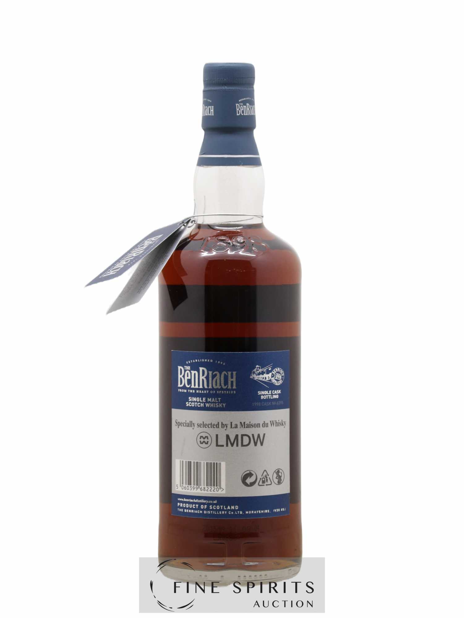 Benriach 17 years 1998 Of. Cask n°6395 - One of 667 - bottled 2015 LMDW Limited Release - Lot de 1 bouteille - 2