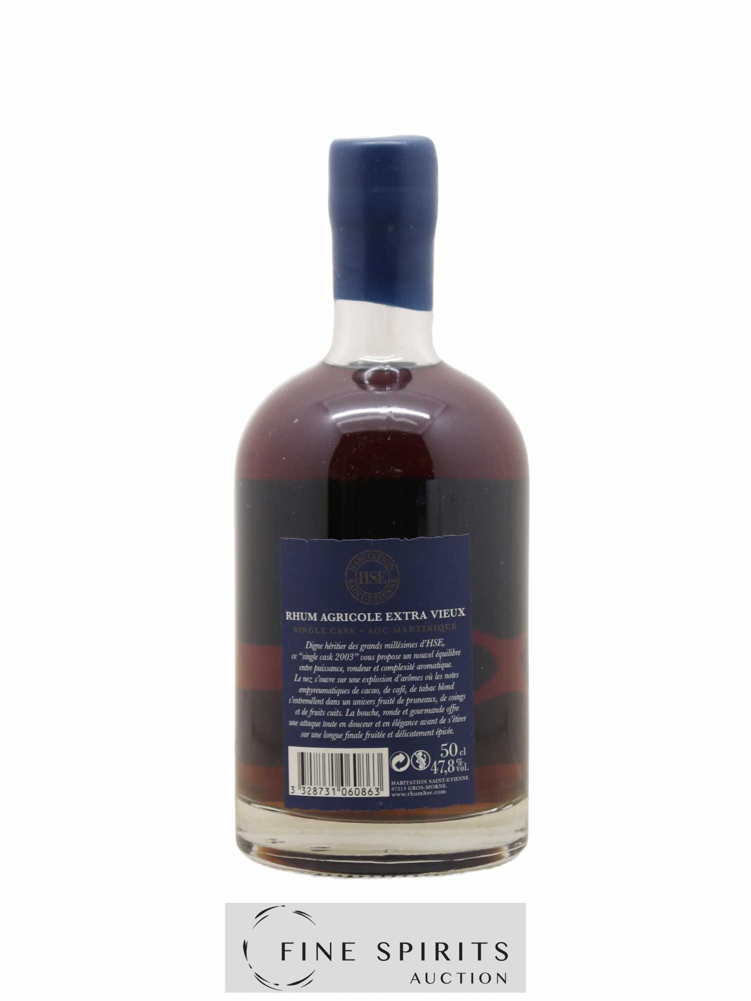 HSE 2003 Of. Single Cask n°2003-6 - bottled 2015 - Lot de 1 bouteille - 2