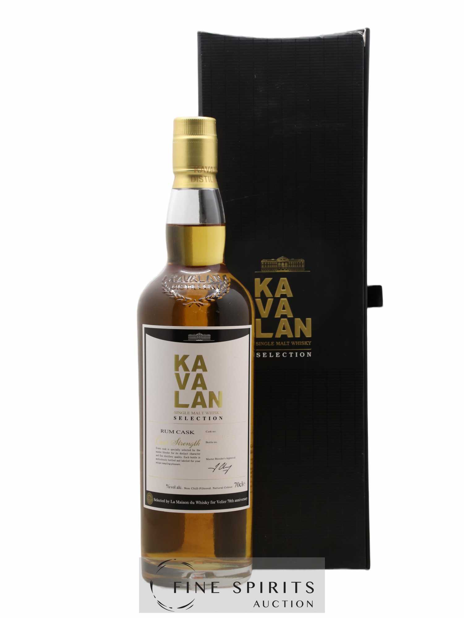 Kavalan Of. Rum Cask Cask n°M111104067A - One of 170 bottles - bottled 2017 Cask Strength - Lot de 1 bouteille - 3