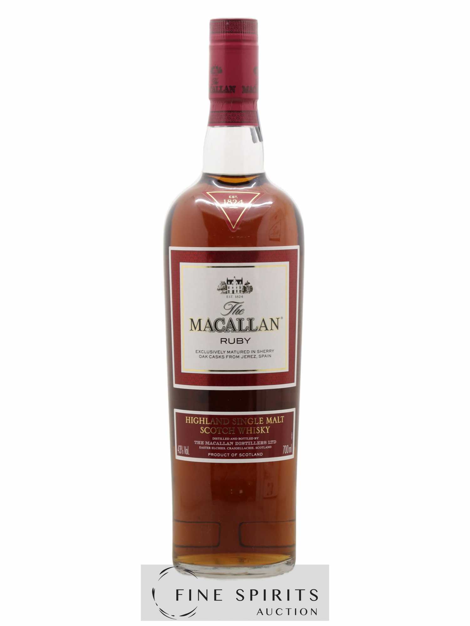 Macallan (The) Of. Ruby Sherry Oak Casks - Lot de 1 bouteille - 1