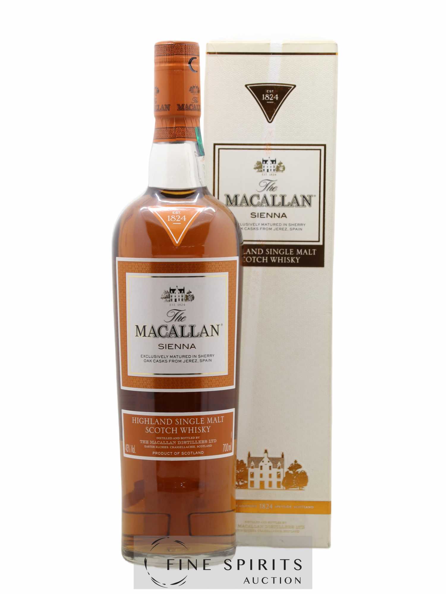 Of. Sienna Sherry Oak Casks from Jerez The 1824 Series - Lot de 1 bouteille - 0