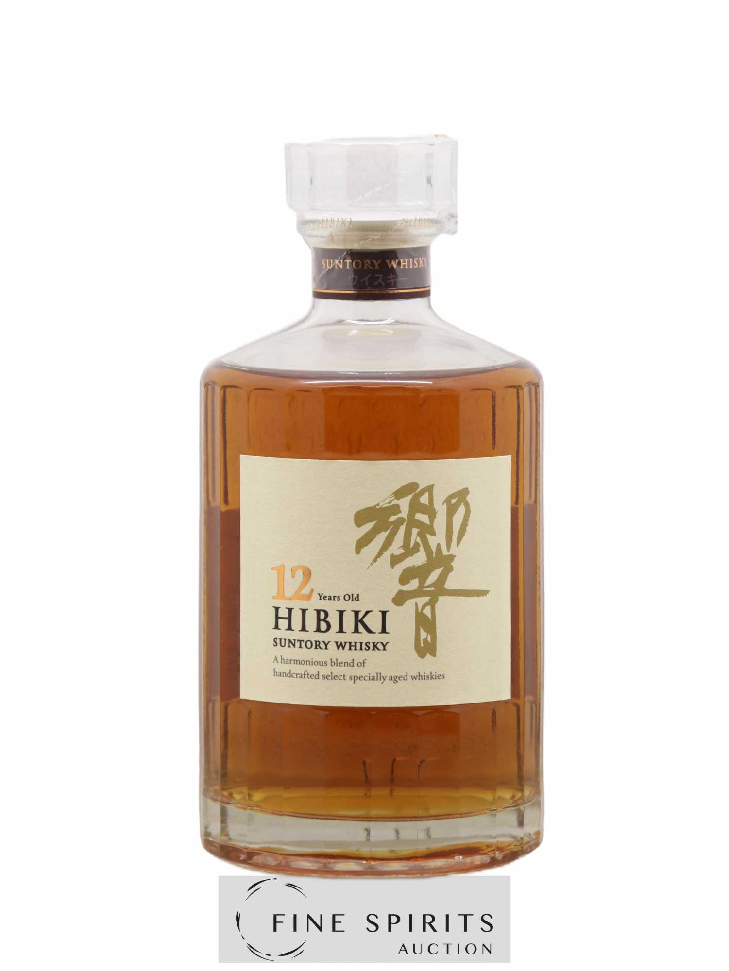 Hibiki 12 years Of. Suntory (70cl.) - Lot de 1 bouteille - 1