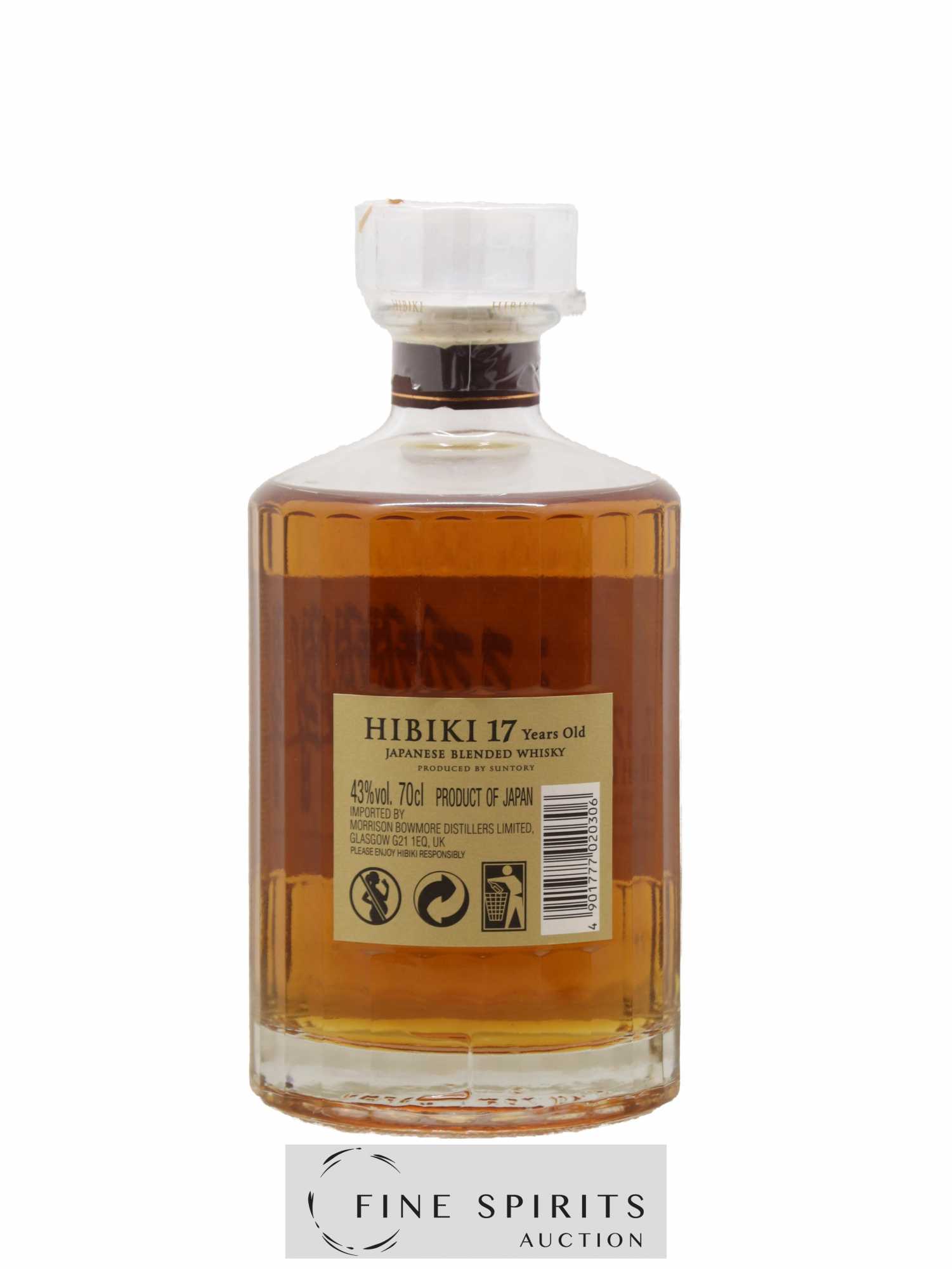 Hibiki 17 years Of. Suntory - Lot de 1 bouteille - 2