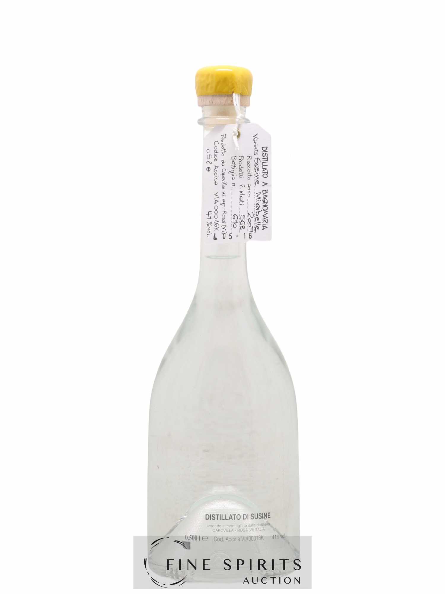 Susine Mirabelle 2007 Capovilla 50CL - Lot de 1 bouteille - 1
