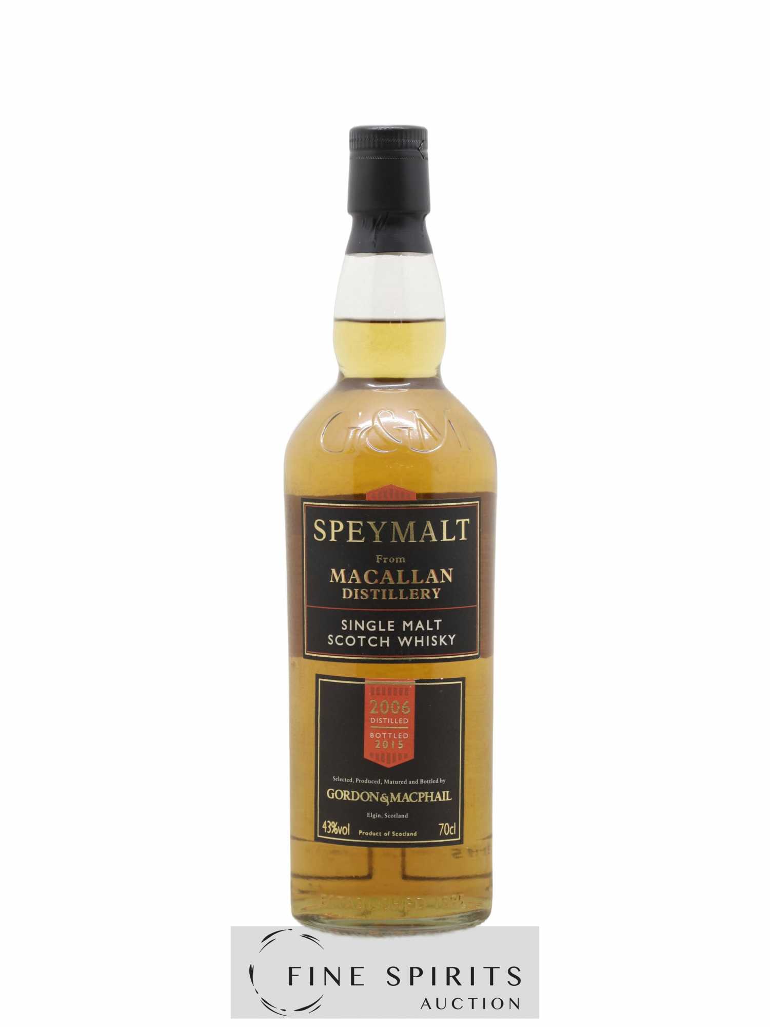 Speymalt From Macallan 2006 Gordon & MacPhail bottled 2015 - Posten von 1 Flasche - 1