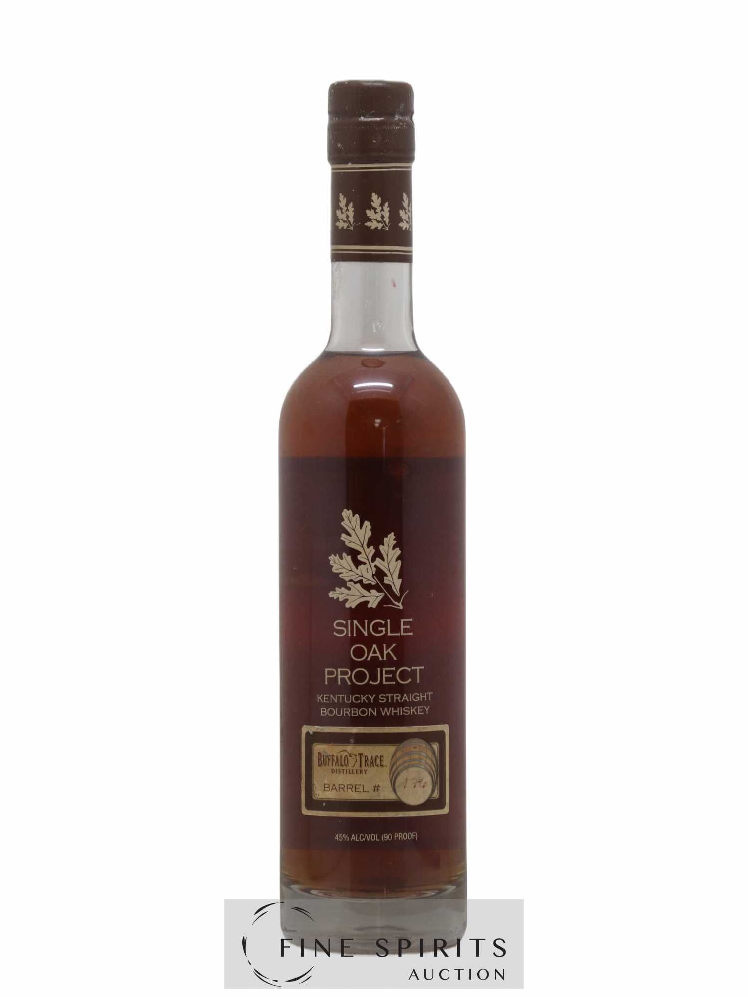 Buffalo Trace Of. Single Oak Project Barrel n°1720 - Posten von 1 Demi-Flasche - 0