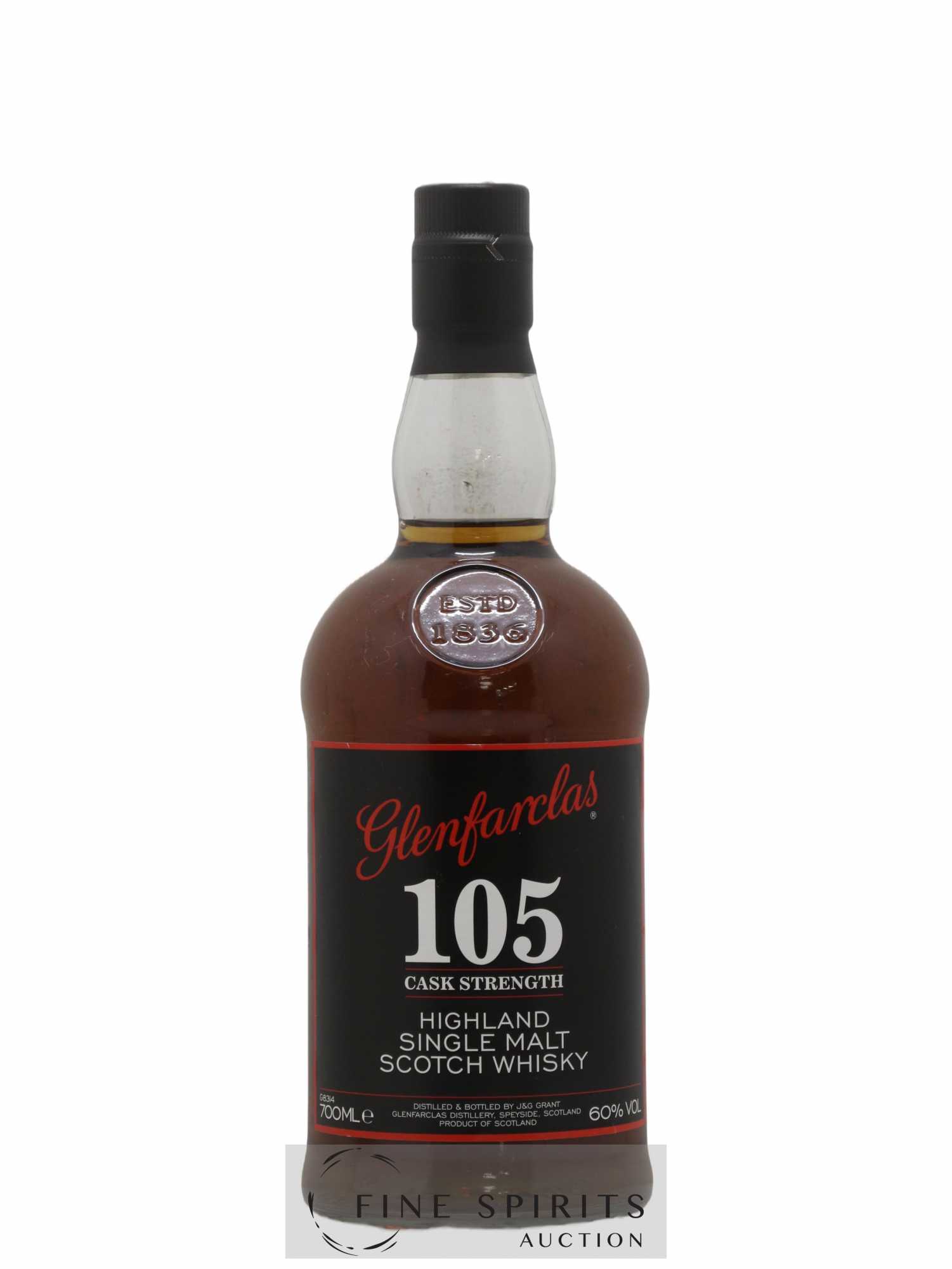 Glenfarclas Of. 105 Cask Strength new label - Lot de 1 bouteille - 1
