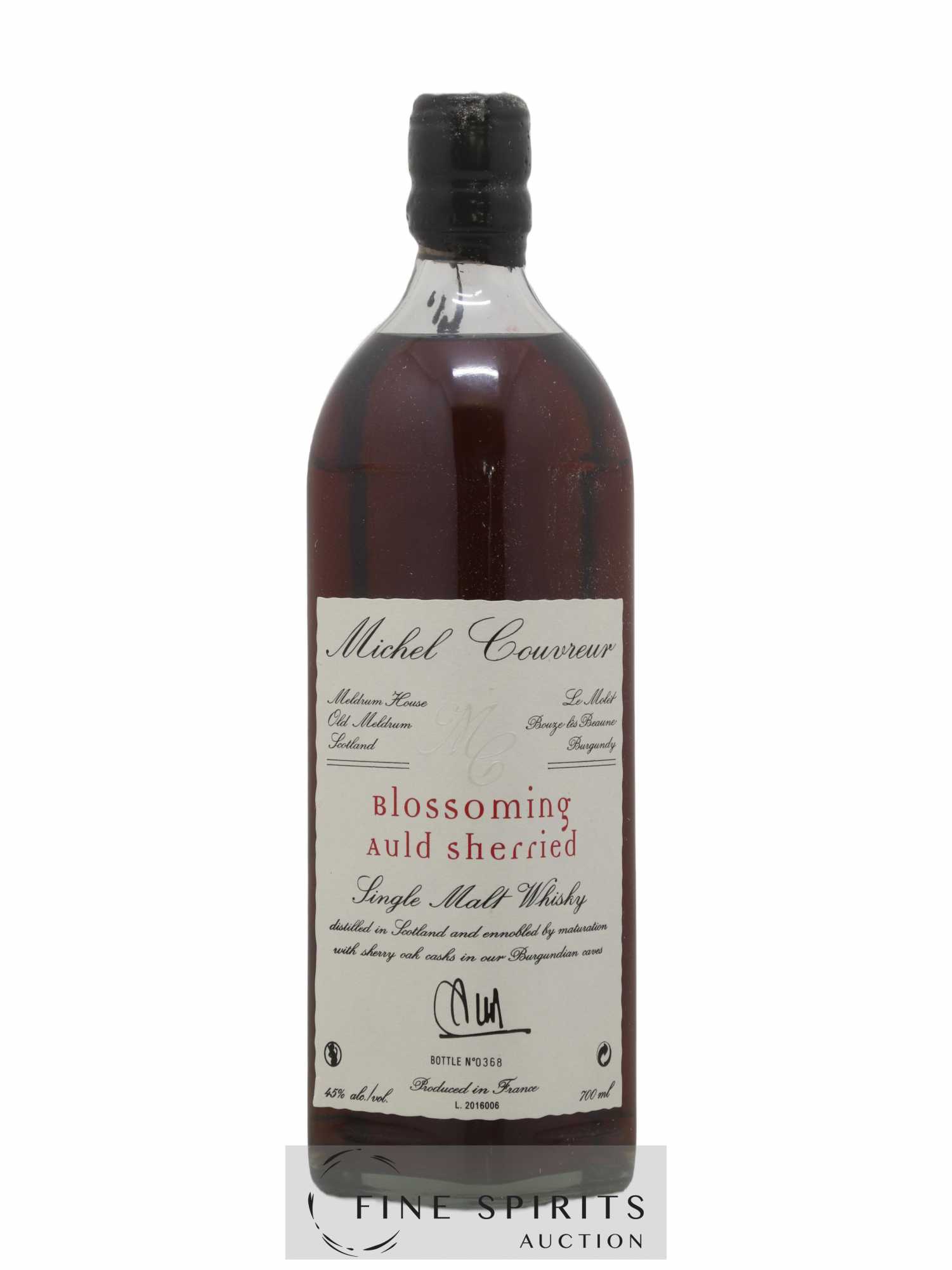 Michel Couvreur Of. Blossoming auld Sherried - Lot de 1 bouteille - 1