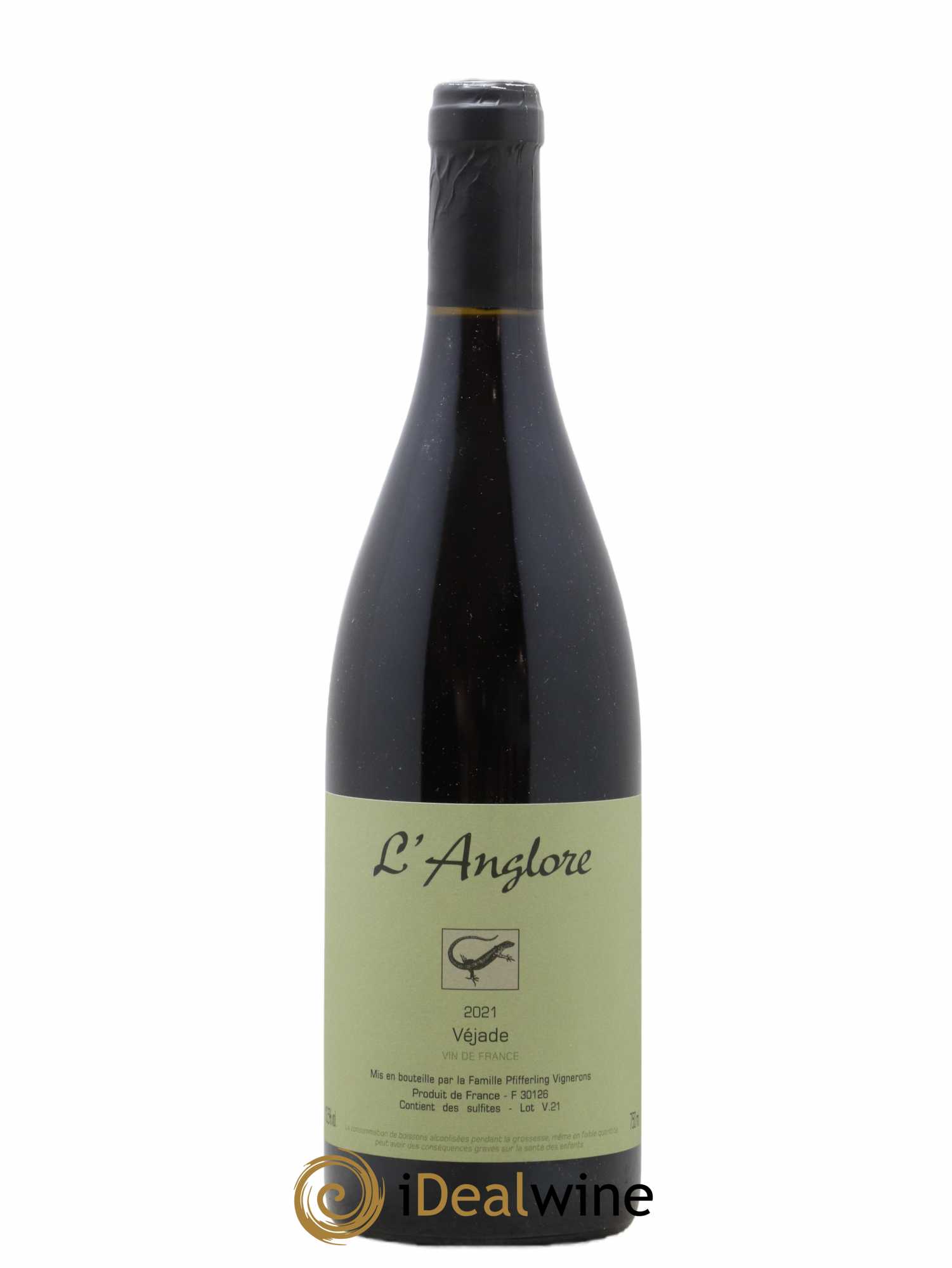 Vin de France Véjade L'Anglore 2021 - Lot de 1 bouteille - 0