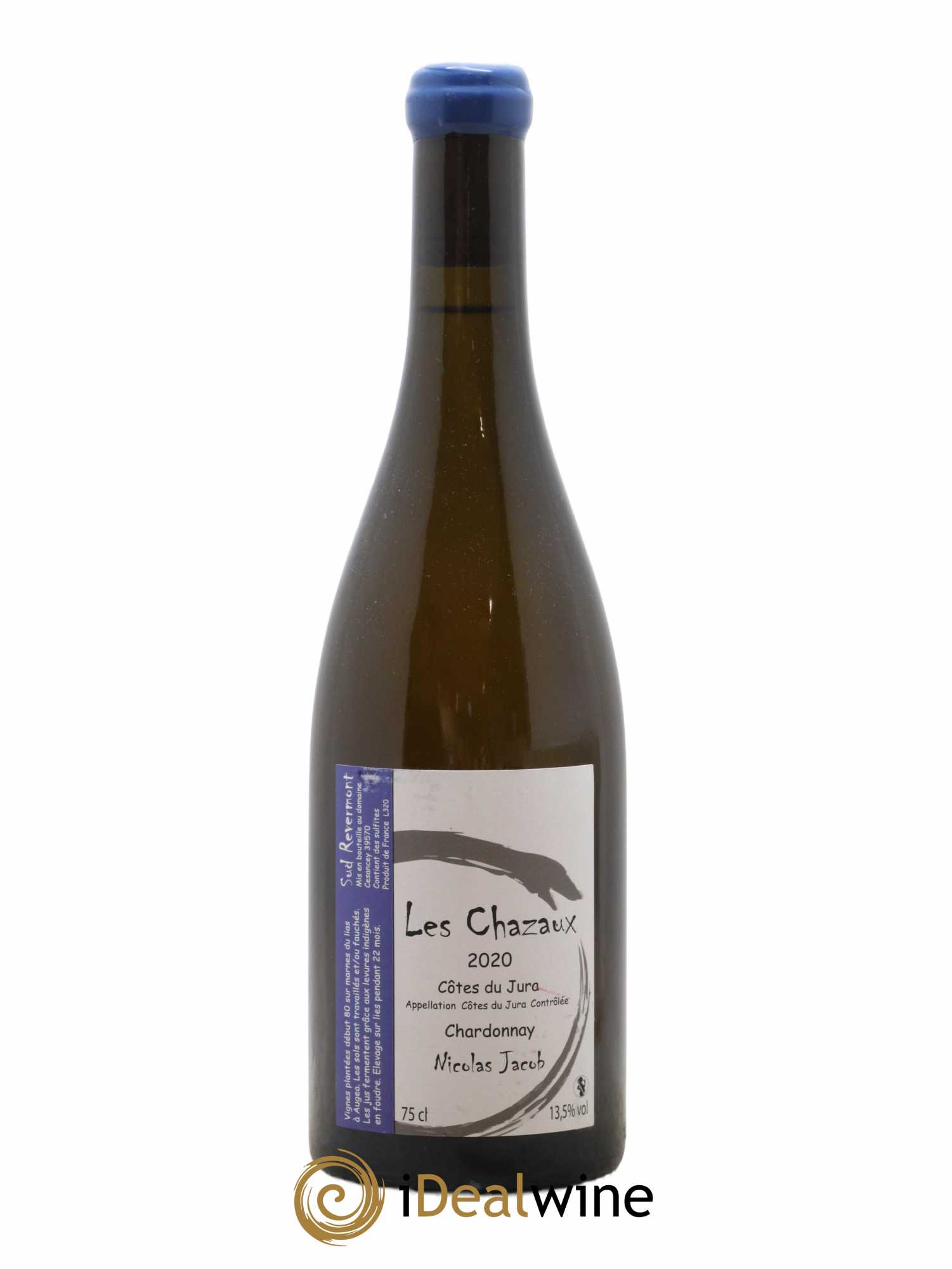 Côtes du Jura Chardonnay Les Chazaux Nicolas Jacob 2020 - Lot de 1 bouteille - 0