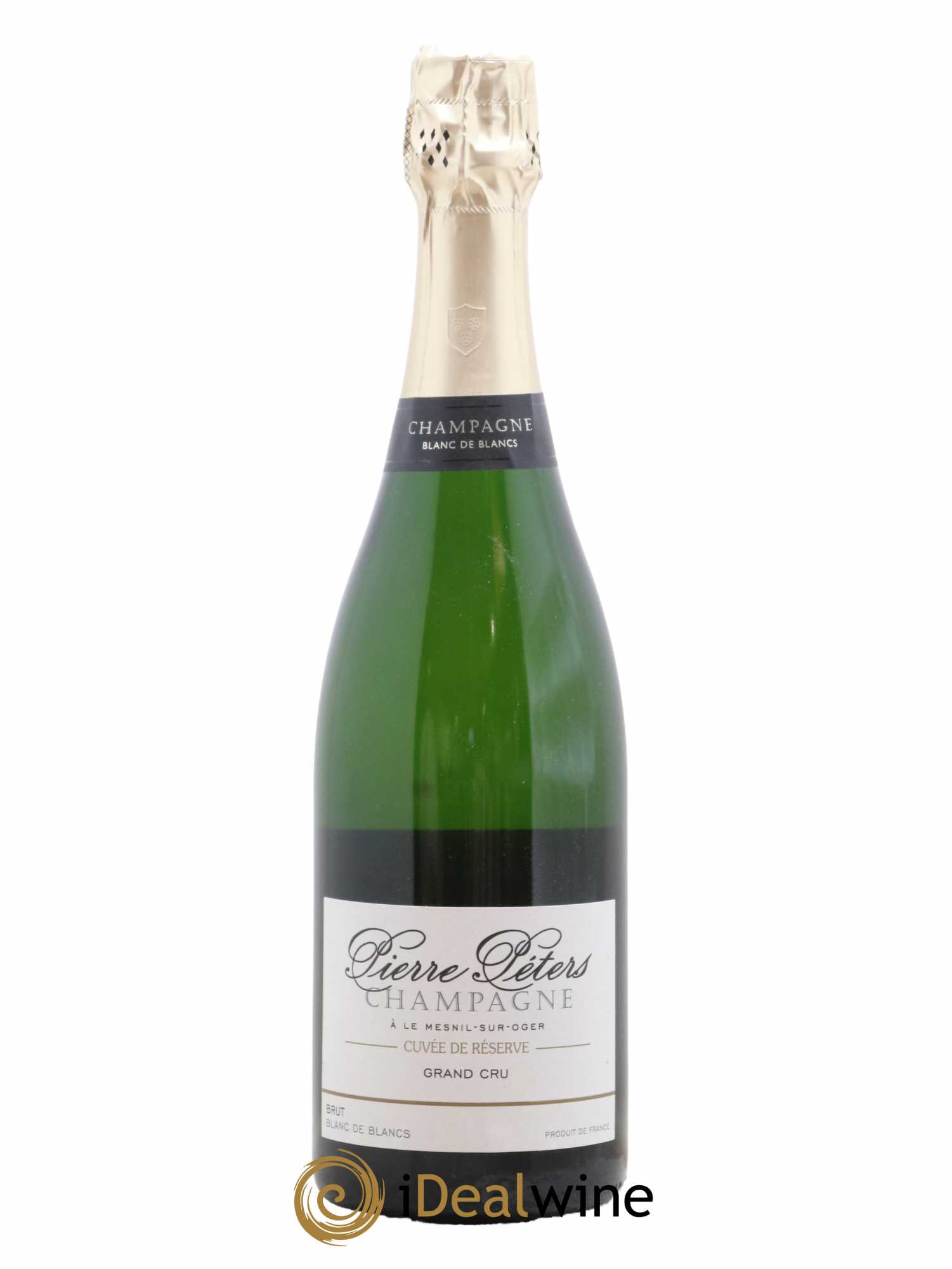 Blanc de Blancs Cuvée de Réserve Grand Cru Brut Pierre Péters - Lot de 1 bouteille - 0