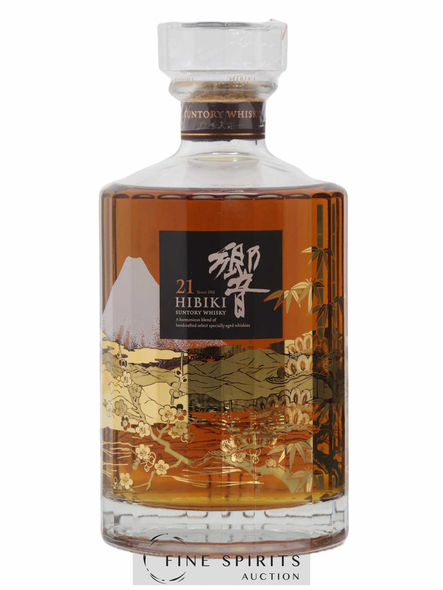 Hibiki 21 years Of. Kacho Fugetsu Special Design - Lot of 1 bottle - 1