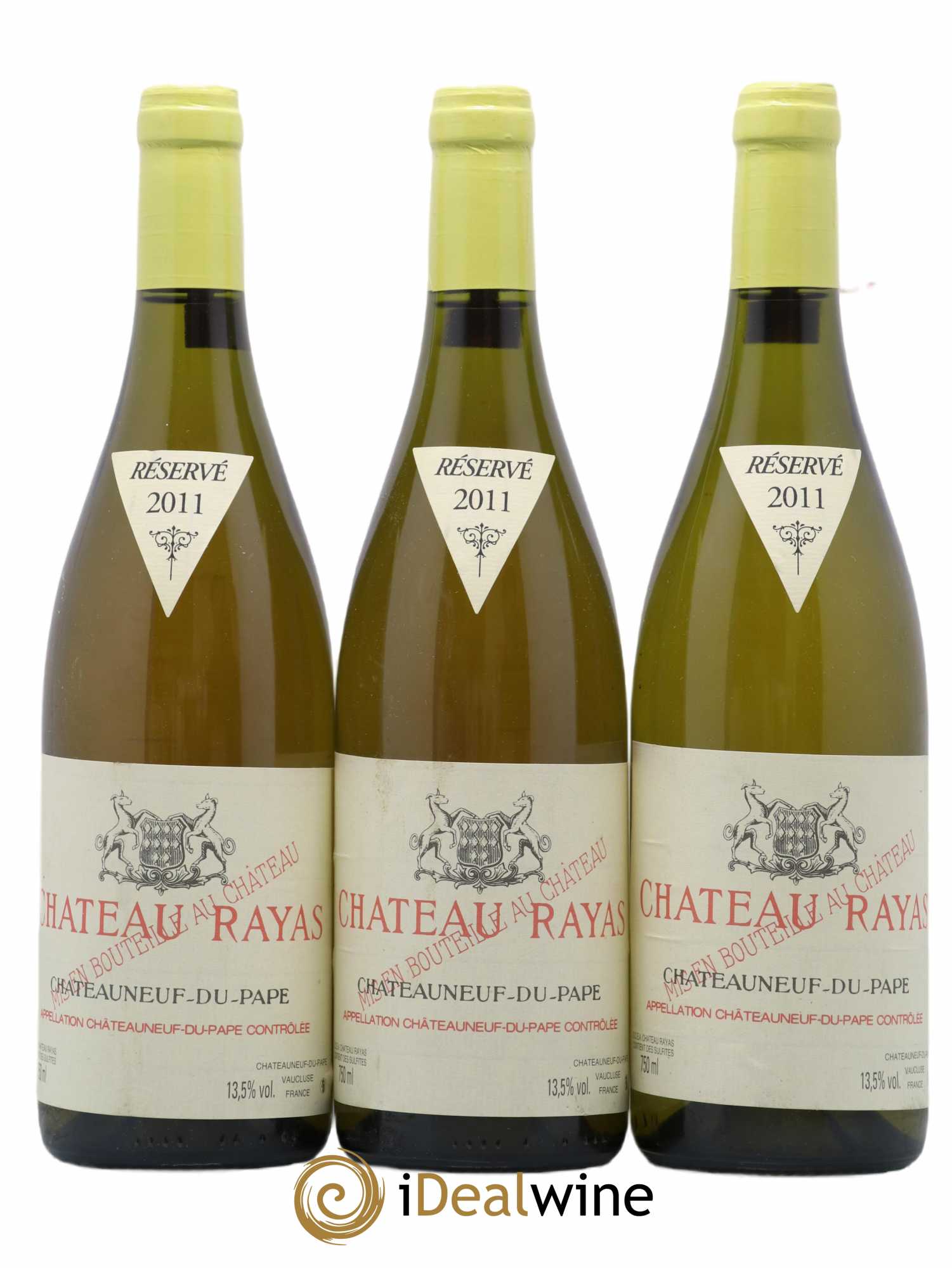 Châteauneuf-du-Pape Château Rayas Emmanuel Reynaud 2011 - Lot de 3 bouteilles - 0