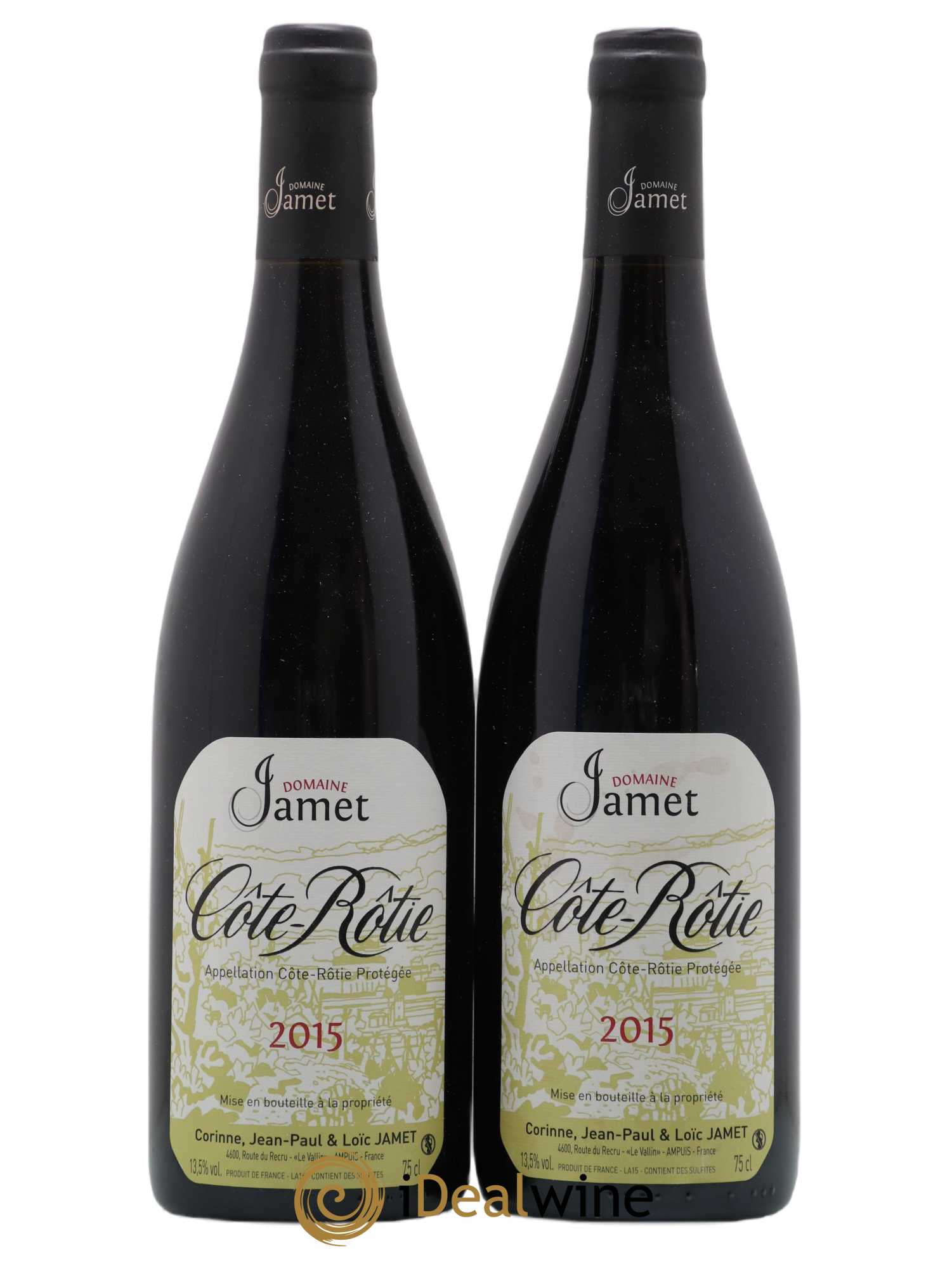 Côte-Rôtie Jamet (Domaine) 2015 - Lot de 2 bouteilles - 0