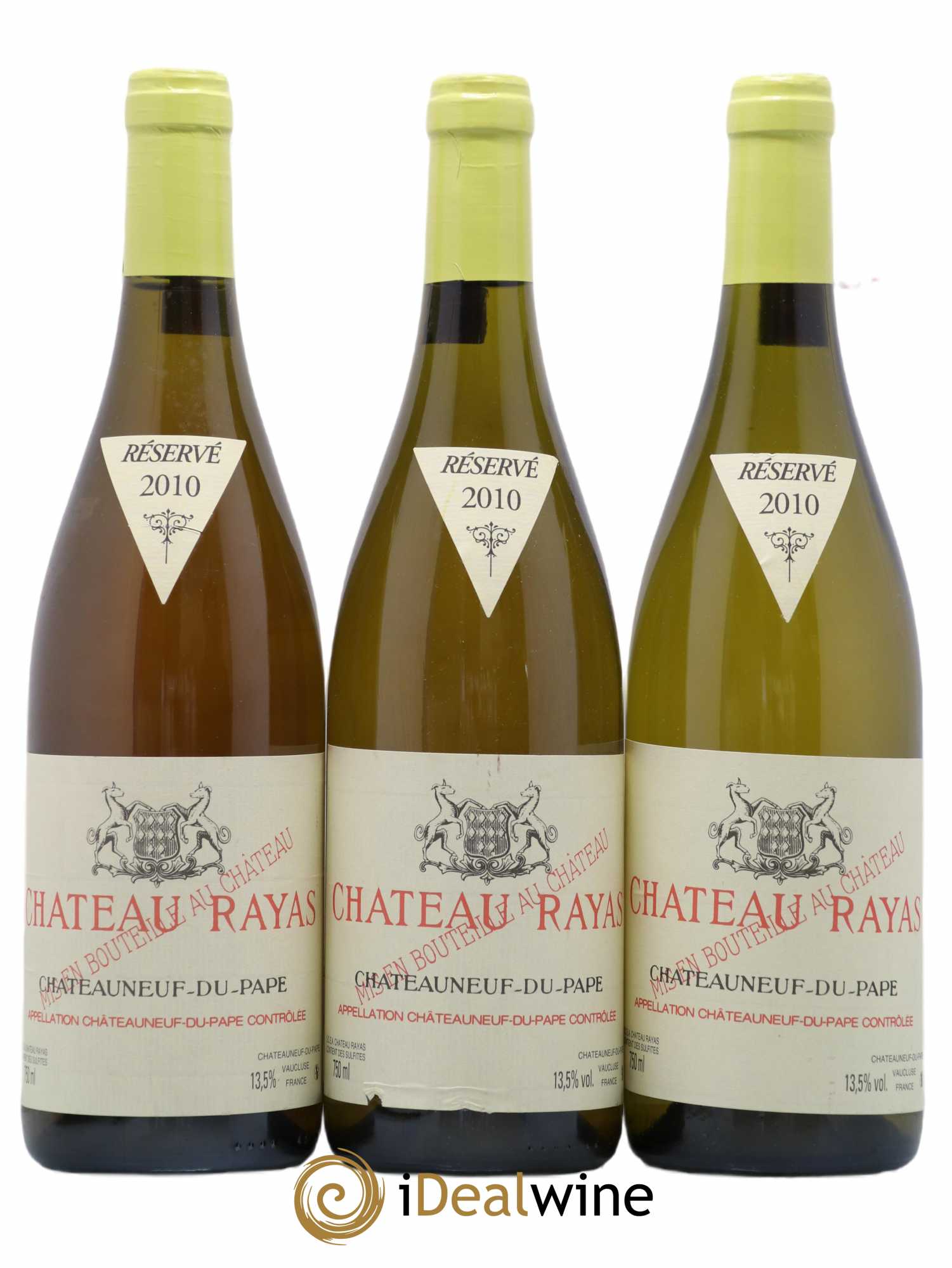 Châteauneuf-du-Pape Château Rayas Emmanuel Reynaud 2010 - Lot de 3 bouteilles - 0