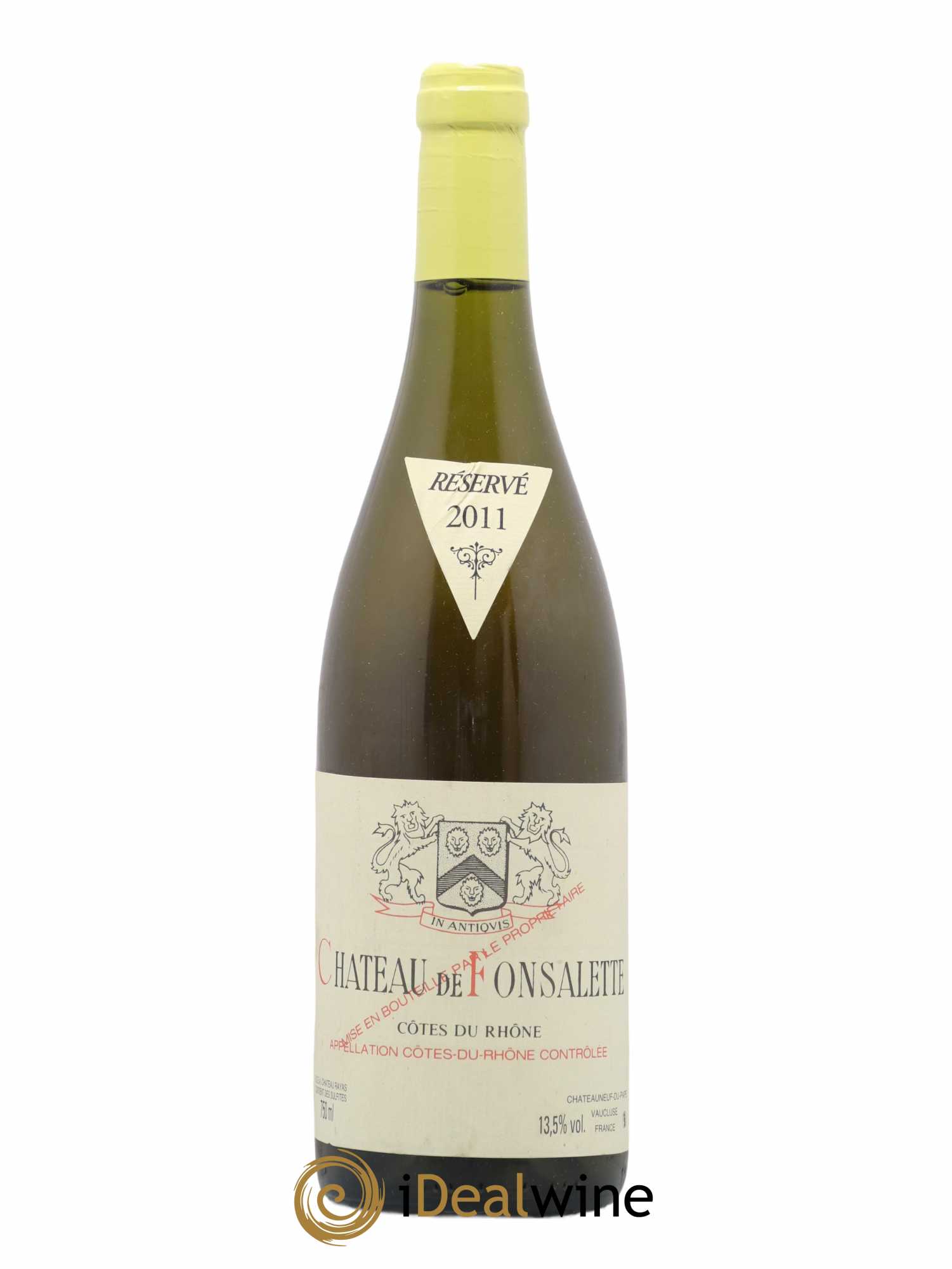 Côtes-du-Rhône Château de Fonsalette Emmanuel Reynaud 2011 - Lot de 1 bouteille - 0