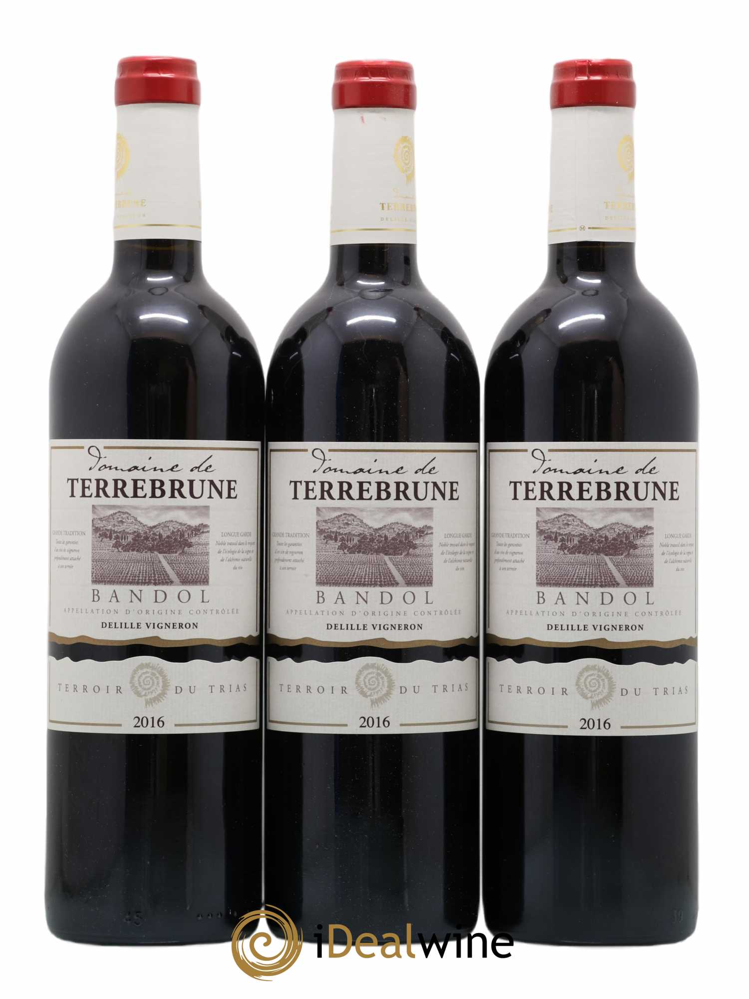 Bandol Terrebrune (Domaine de) 2016 - Lot de 3 bouteilles - 0