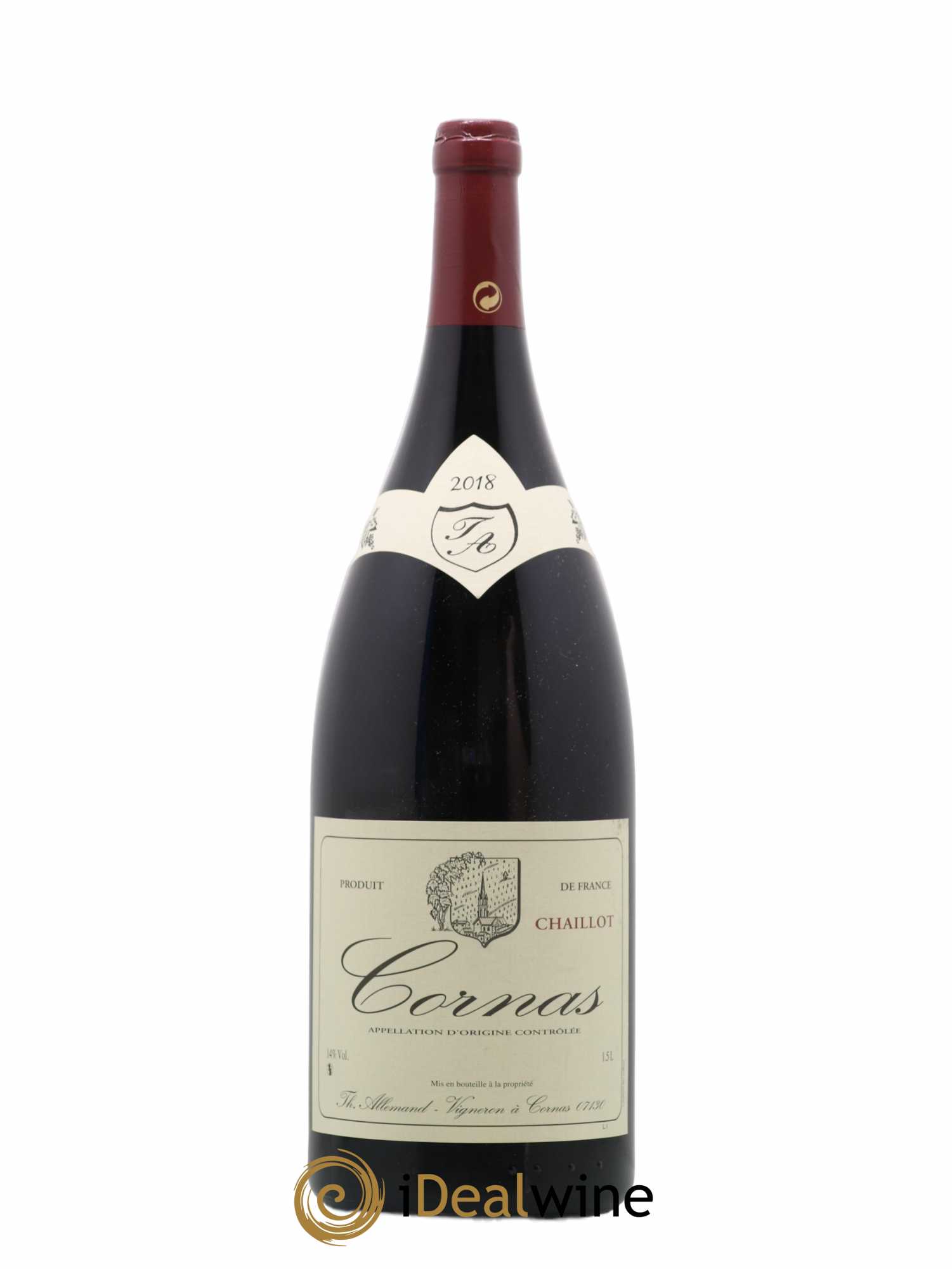 Cornas Chaillot Thierry Allemand 2018 - Lot de 1 magnum - 0