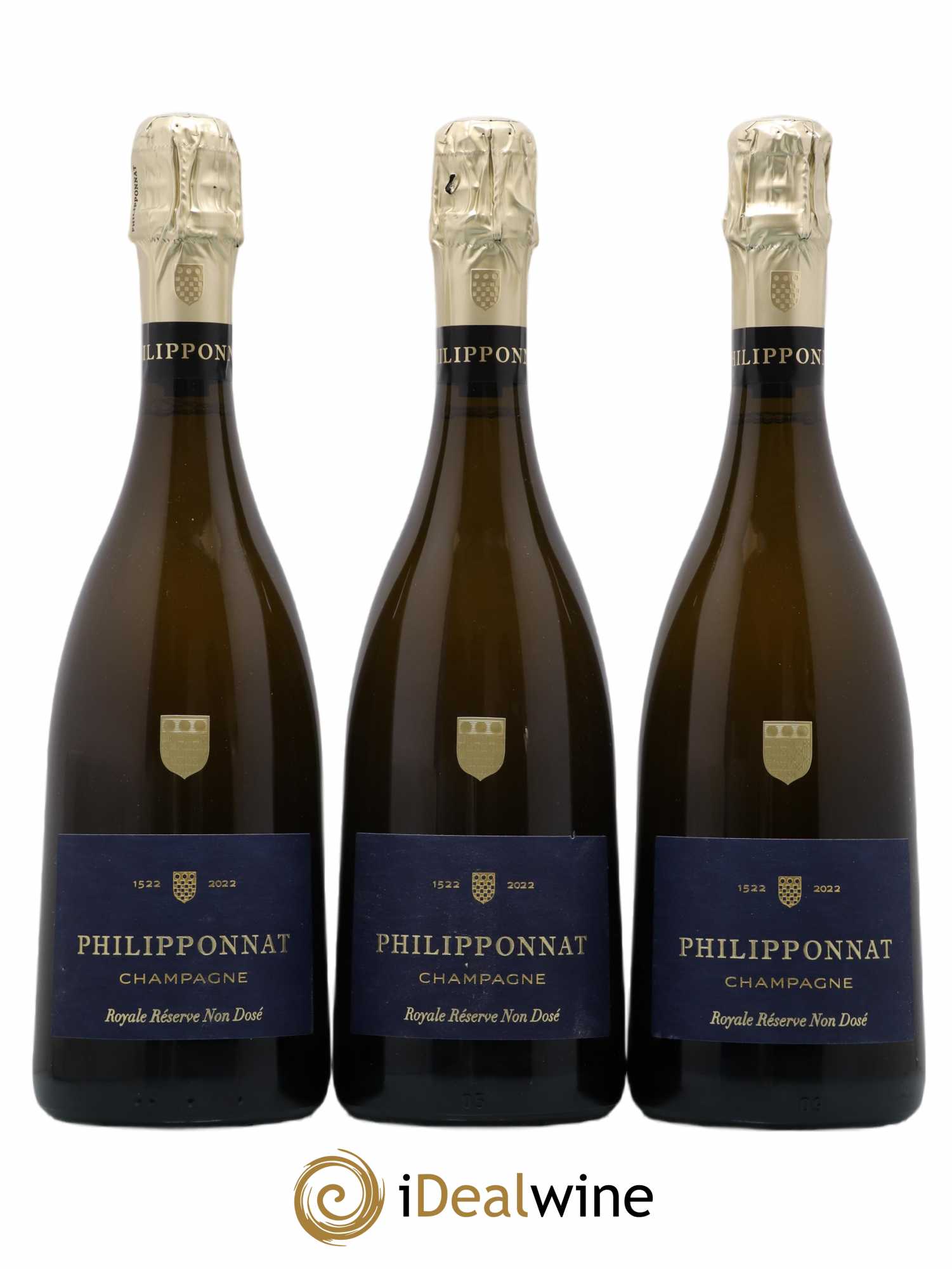 Royale Réserve Non Dosée Philipponnat - Lot de 3 bouteilles - 0