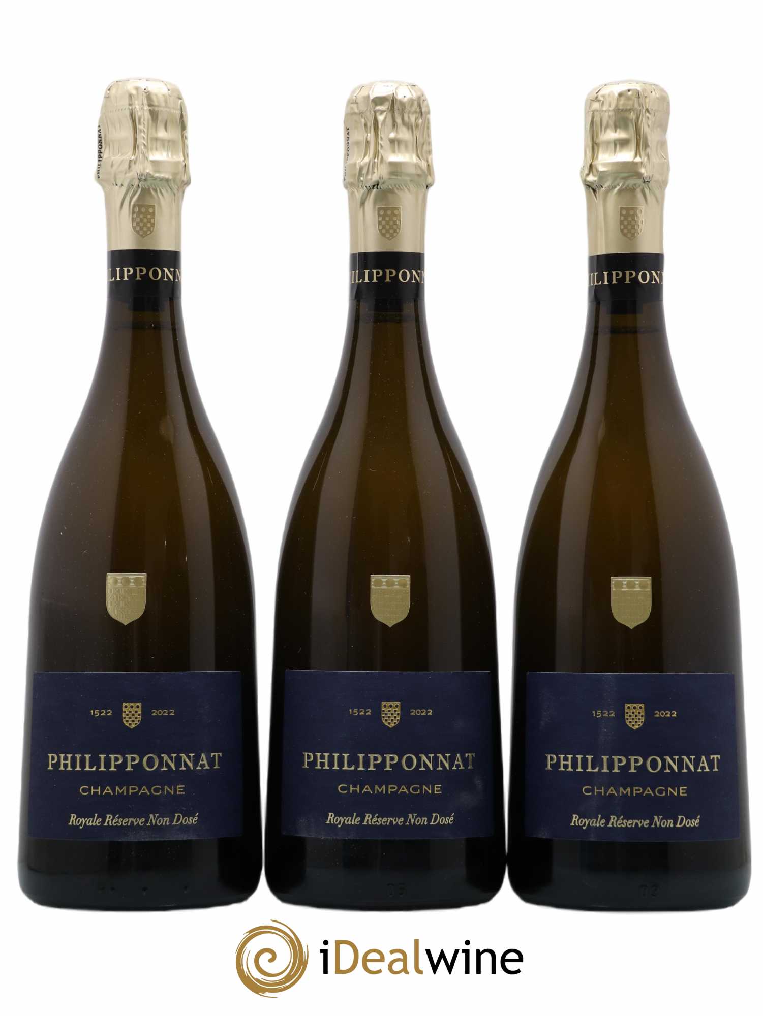 Royale Réserve Non Dosée Philipponnat - Lot de 3 bouteilles - 0
