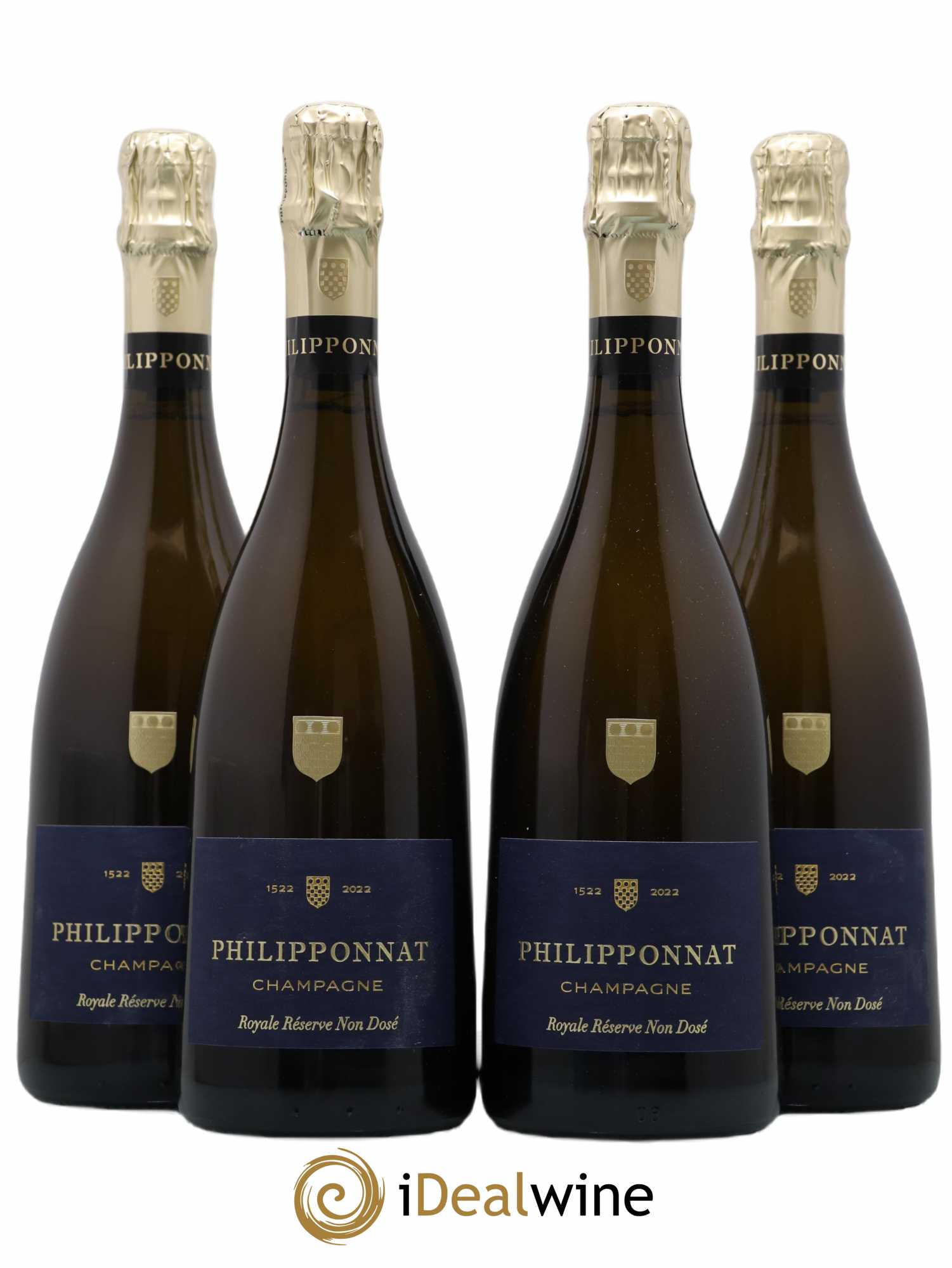 Royale Réserve Non Dosée Philipponnat - Lot de 4 bouteilles - 0