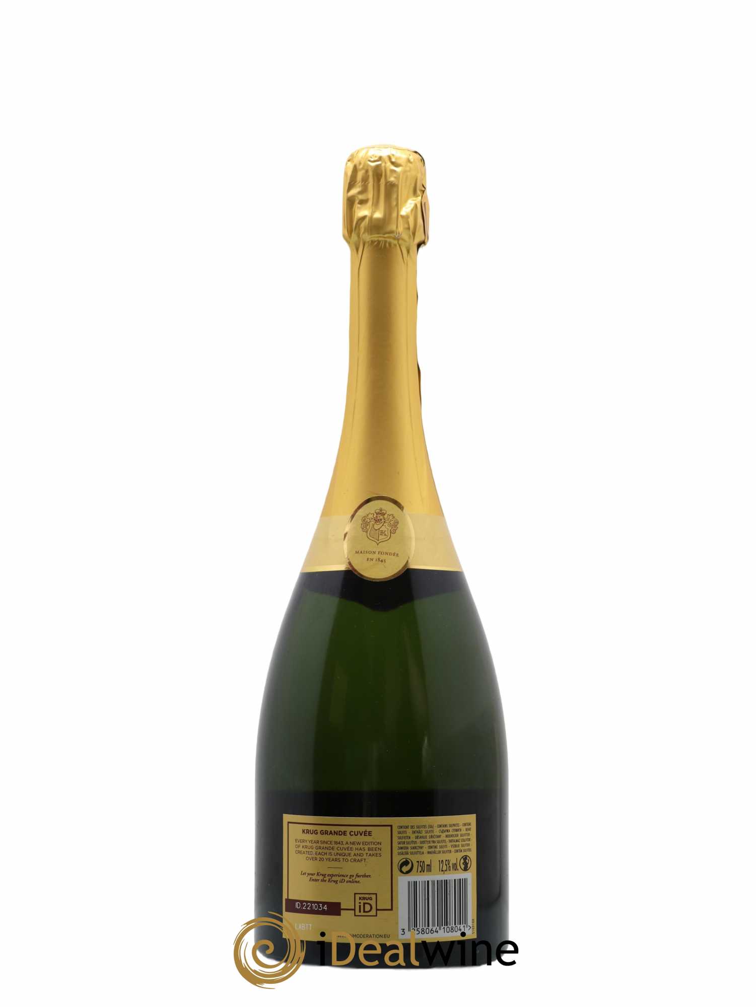 Grande Cuvée - 170ème édition Krug - Lot de 1 bouteille - 2