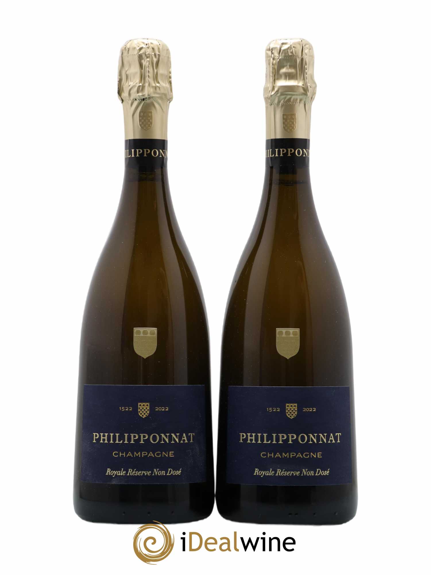 Royale Réserve Non Dosée Philipponnat - Lot of 2 bottles - 0