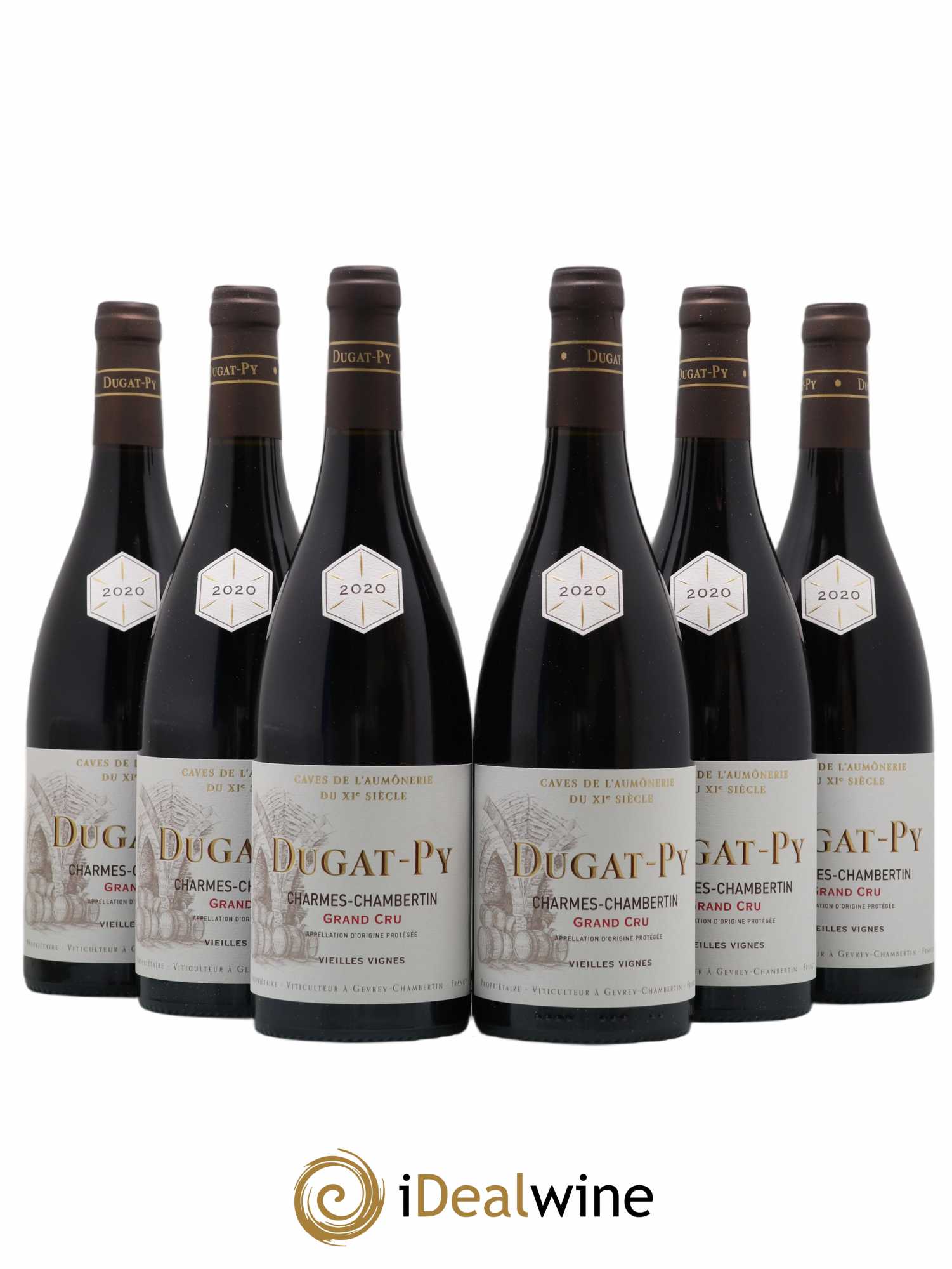 Charmes-Chambertin Grand Cru Dugat-Py 2020 - Lot de 6 bouteilles - 0