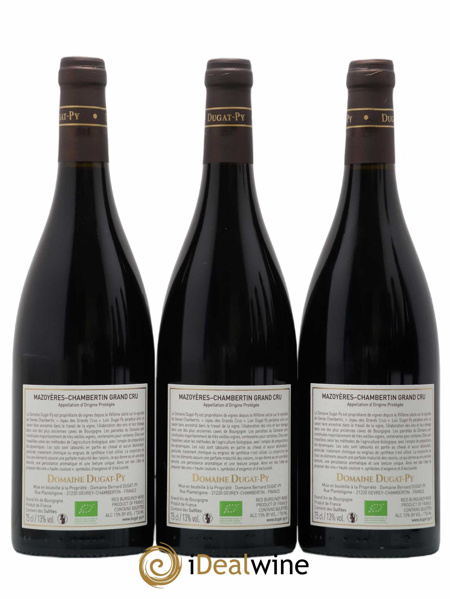 Mazoyères-Chambertin Grand Cru Dugat-Py 2020 - Lot de 6 bouteilles - 2