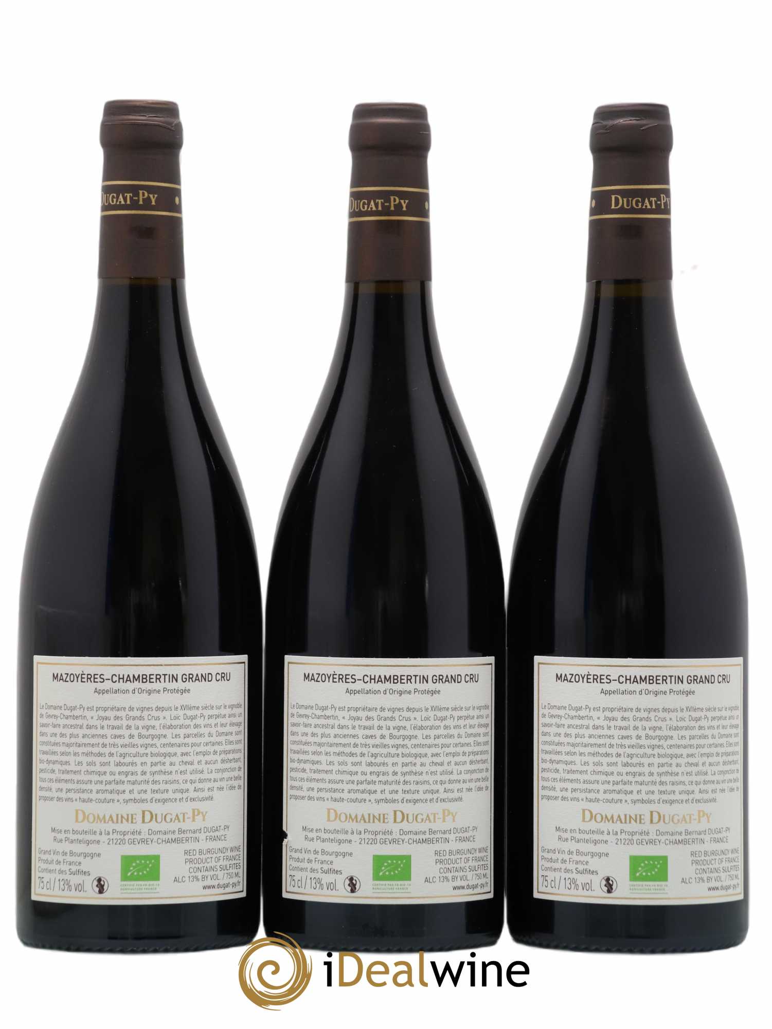 Mazoyères-Chambertin Grand Cru Dugat-Py 2020 - Lot de 6 bouteilles - 4